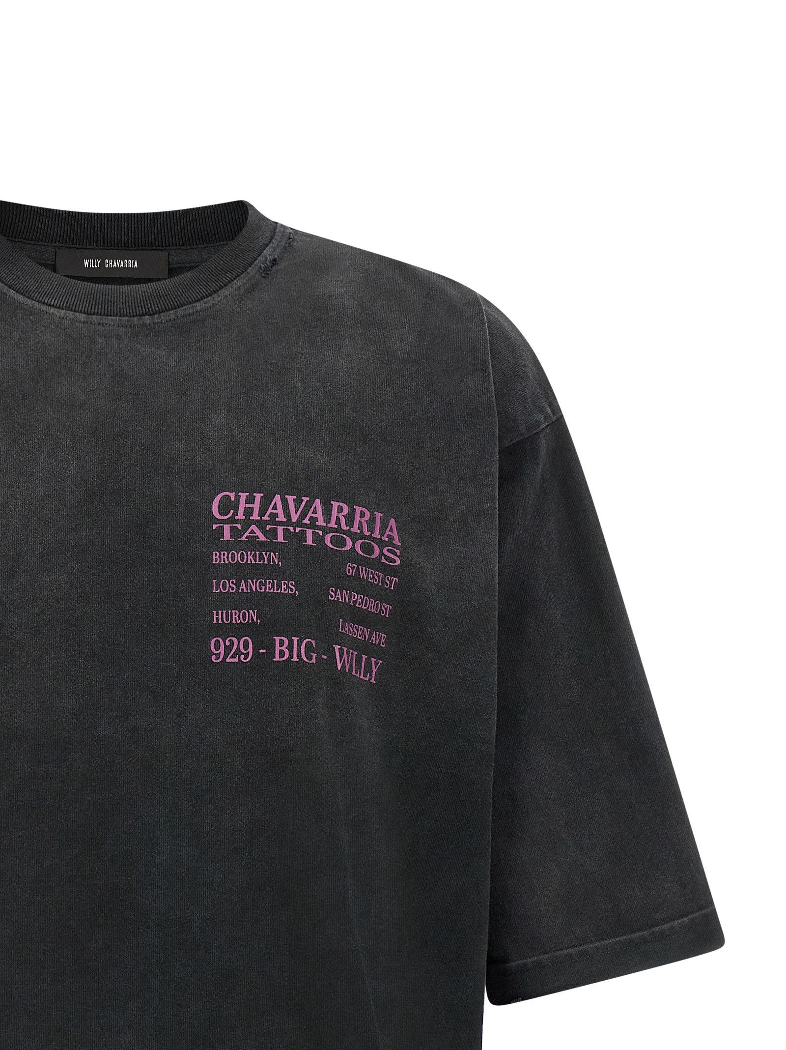 Willy Chavarria 'Willy Tattoo - Buffalo Tee' T-shirt Size US XS / EU 42 / 0 - 3 Thumbnail