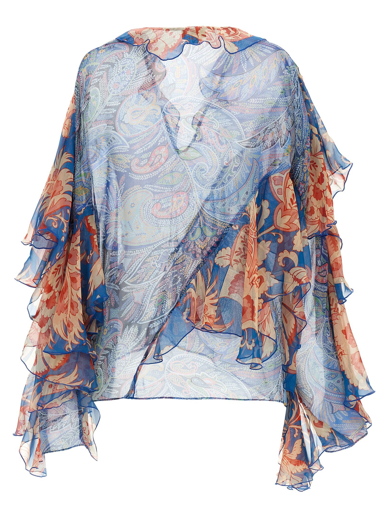 Etro Chiffon blouse Size M / US 6-8 / IT 42-44 - 2 Thumbnail