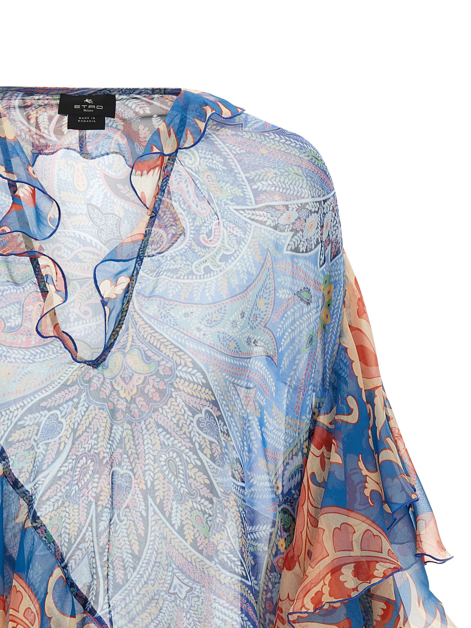 Etro Chiffon blouse Size M / US 6-8 / IT 42-44 - 3 Thumbnail