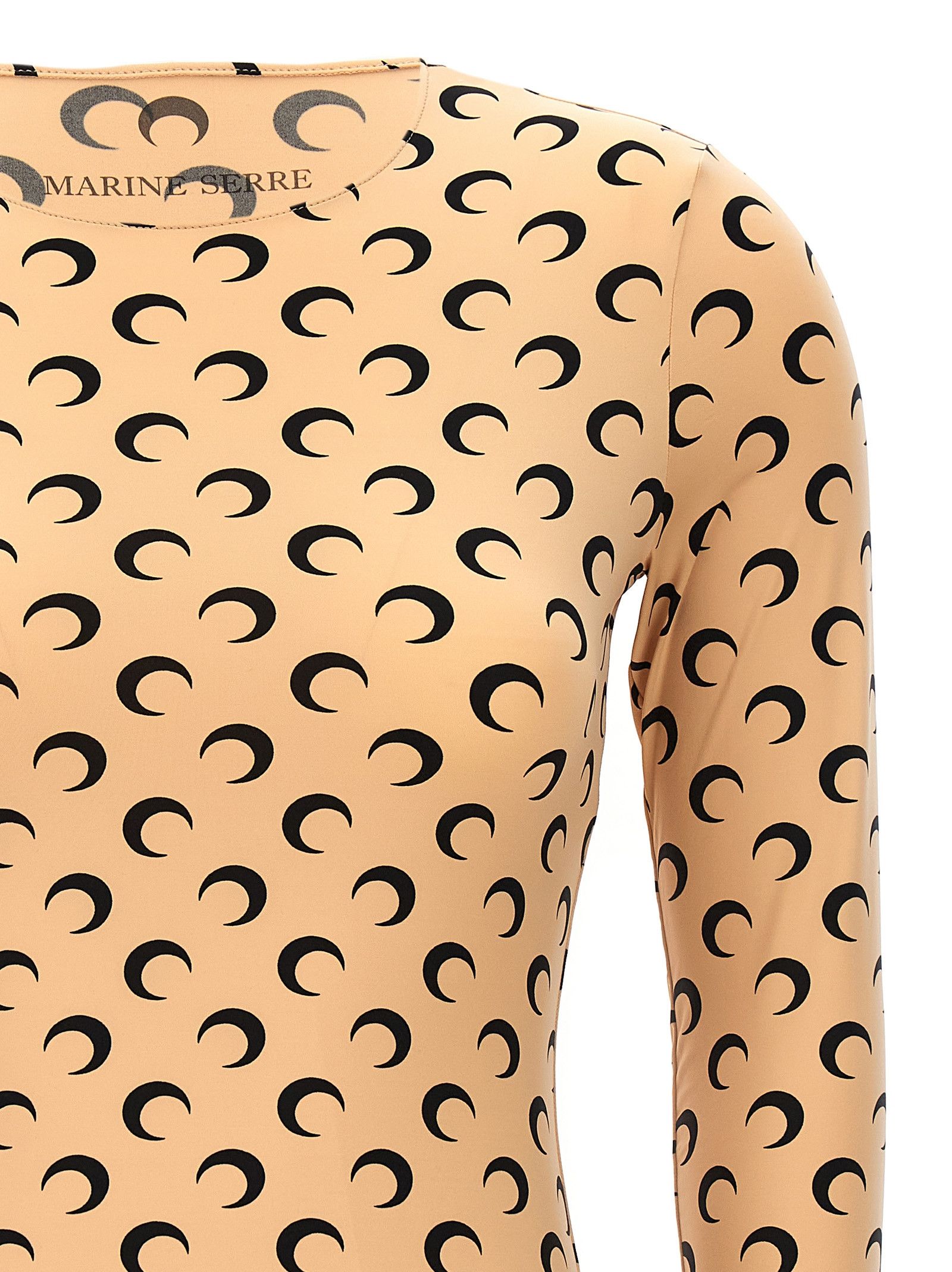 Marine Serre 'Moon Printed Jersey' top Size L / US 10 / IT 46 - 3 Thumbnail
