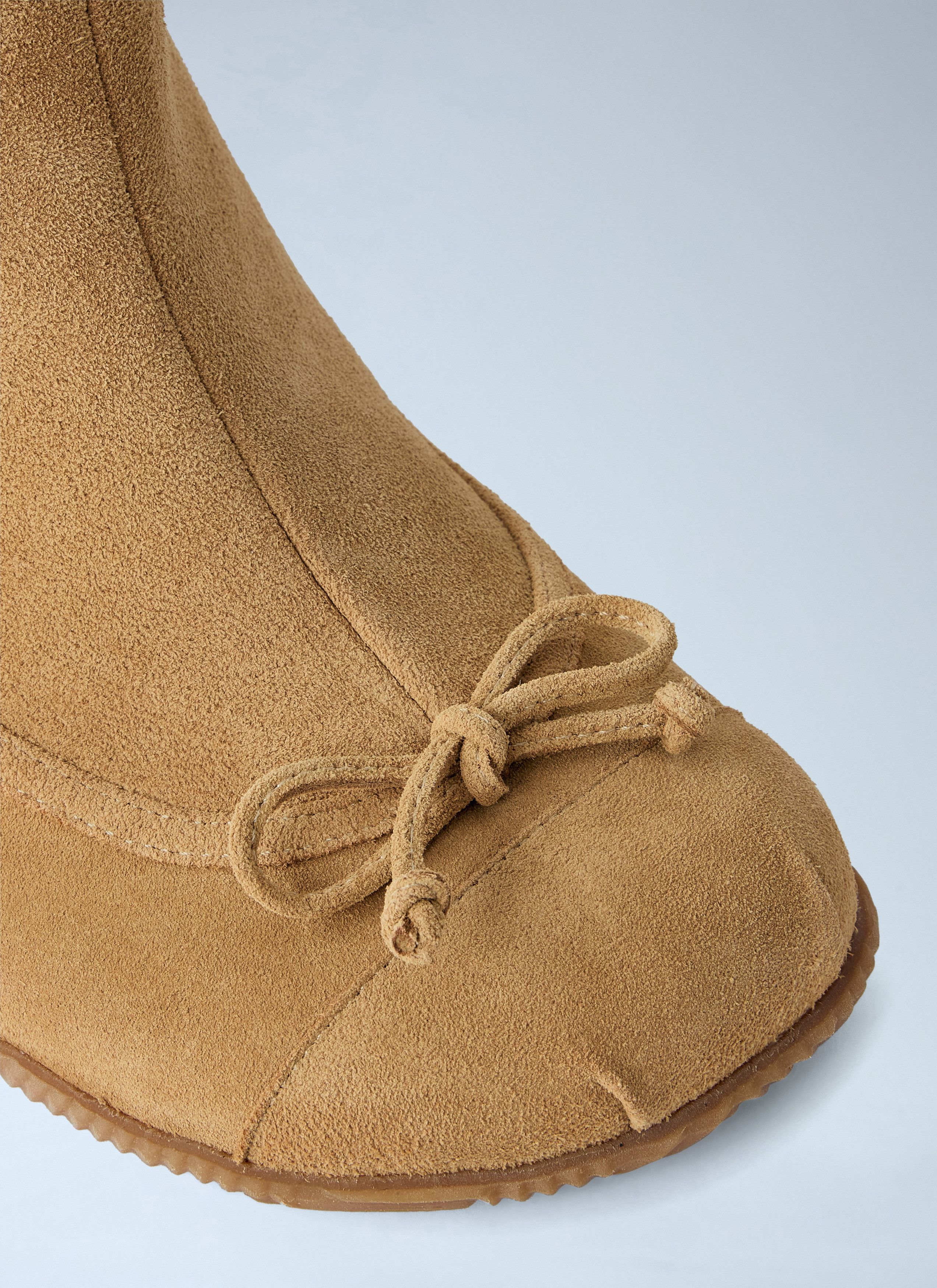 Abra Suede Baby Boots Size US 6 / IT 36 - 3 Thumbnail