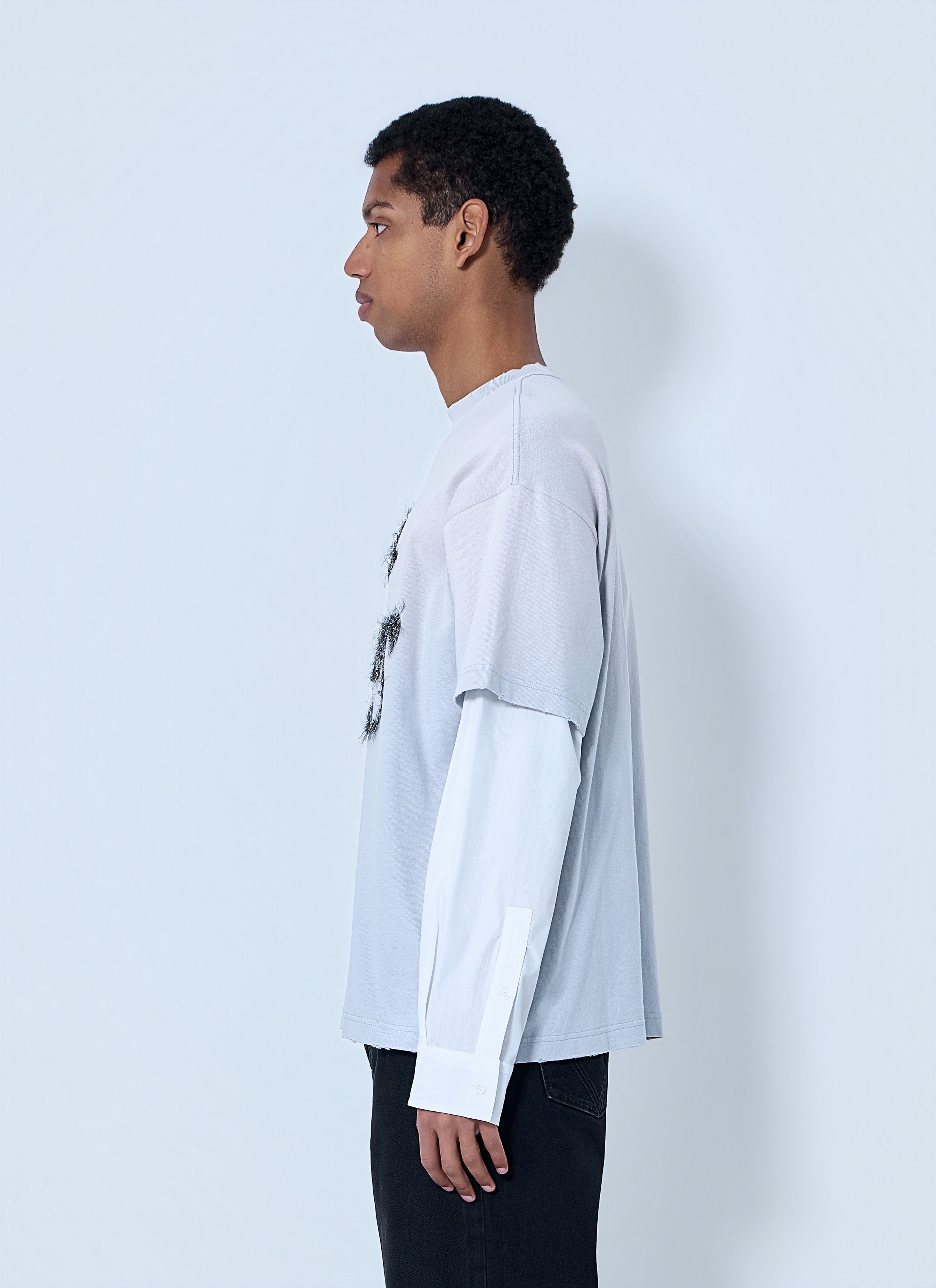 Acne Studios Layered Logo T-Shirt Size US M / EU 48-50 / 2 - 3 Thumbnail