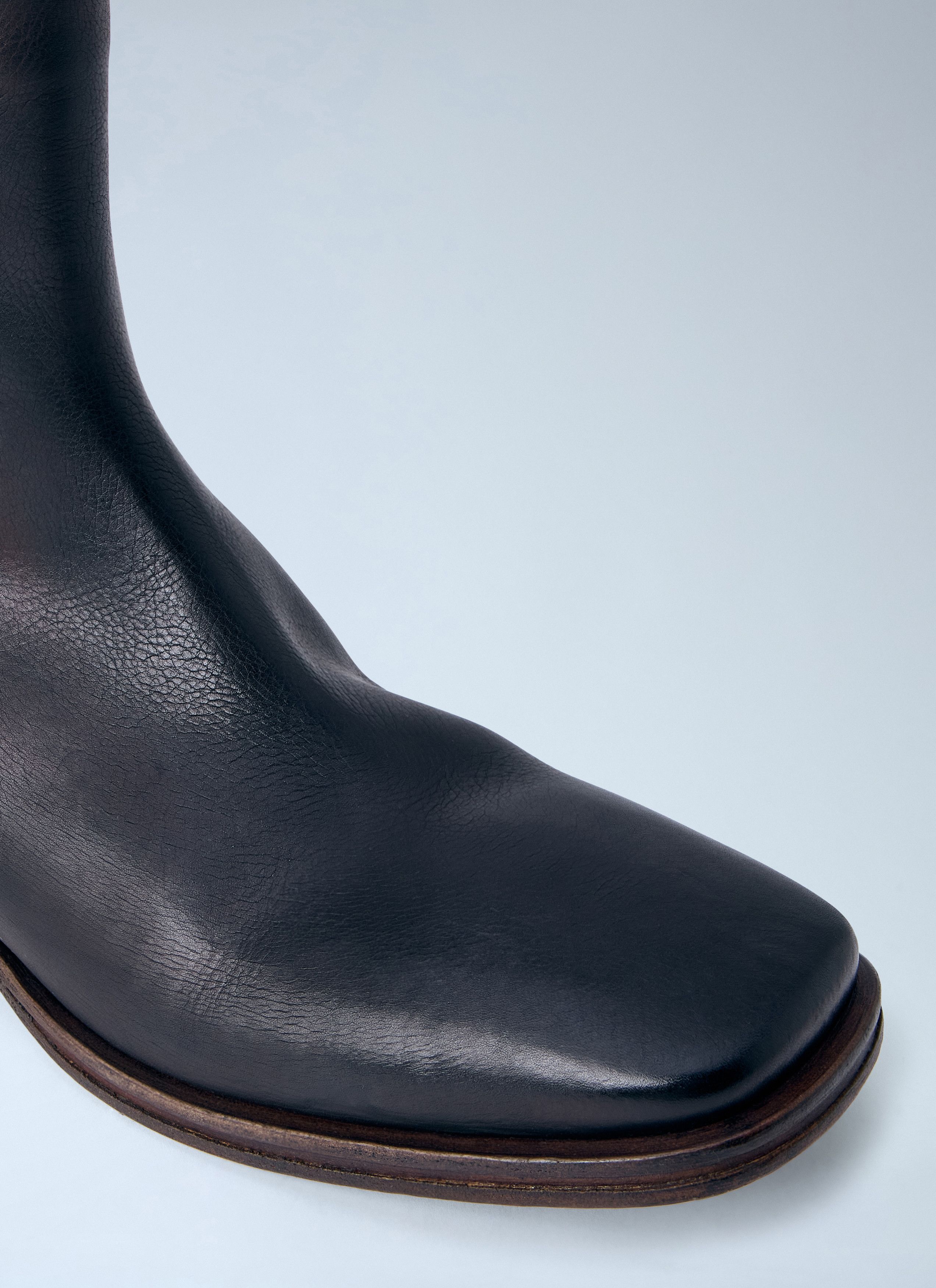 Acne Studios Leather Ankle Boots Size US 10 / EU 43 - 3 Thumbnail