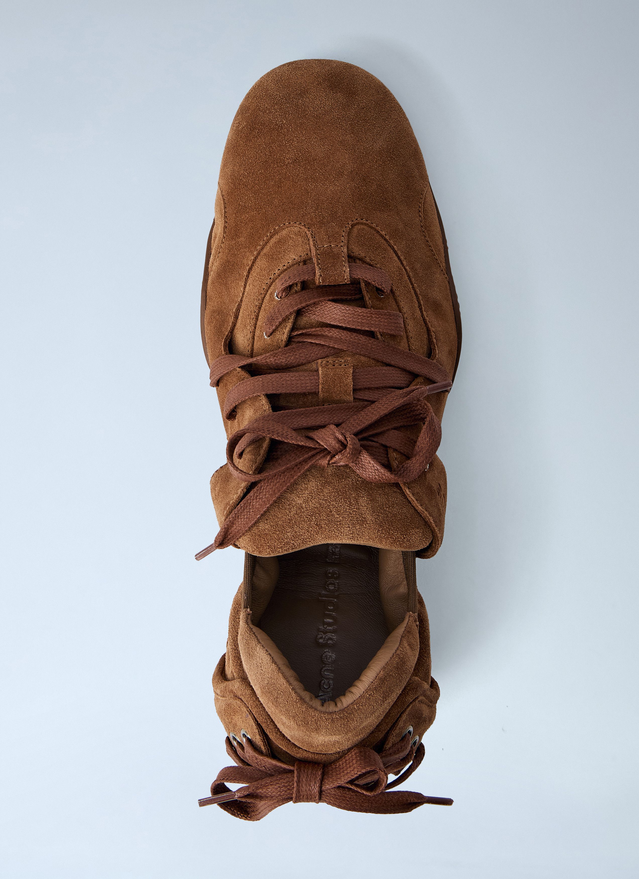 Acne Studios Bilara Suede Sneakers Size US 13 / EU 46 - 6 Thumbnail