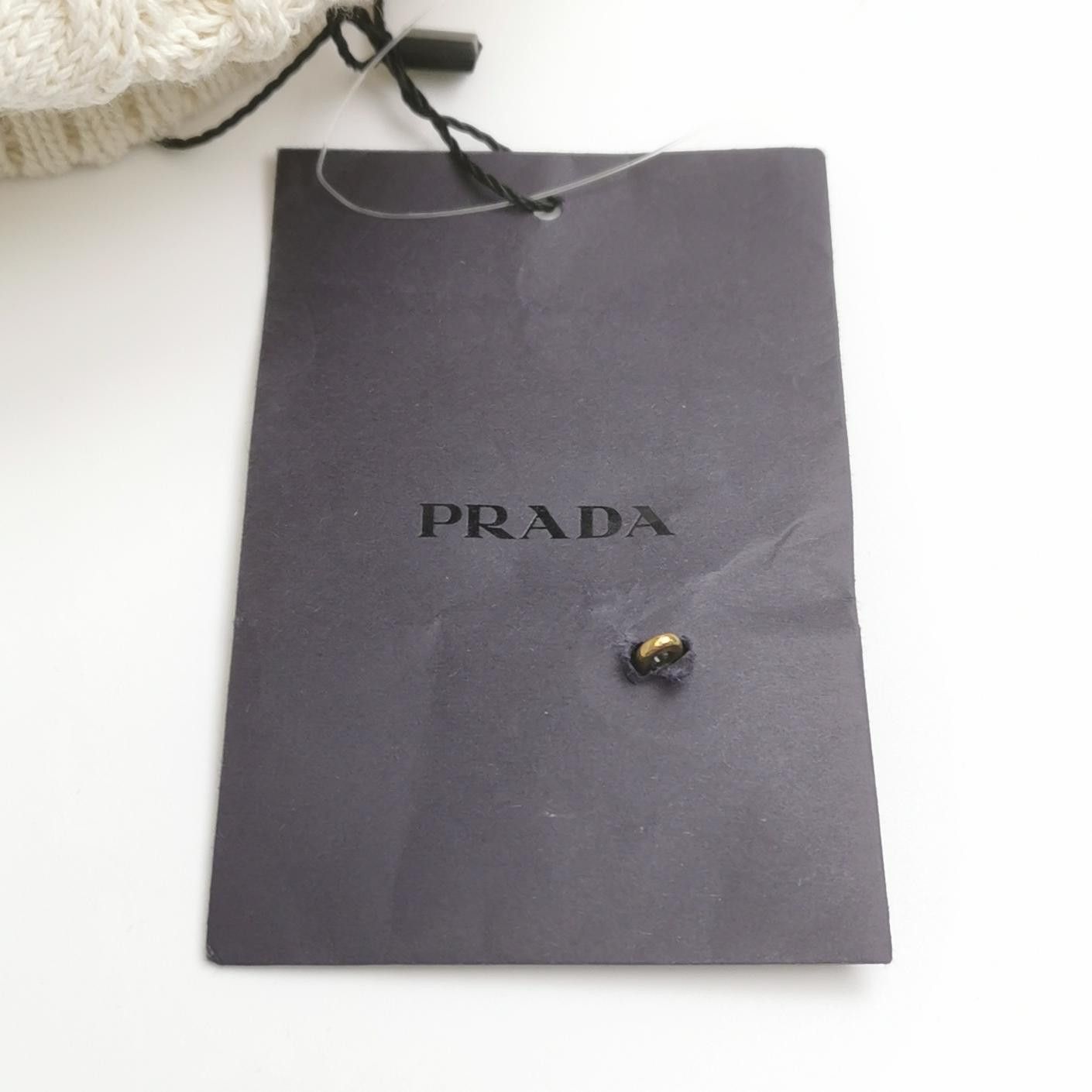 Prada Prada Cable Knit Button-Up Dress Size 42 Size M / US 6-8 / IT 42-44 - 4 Thumbnail