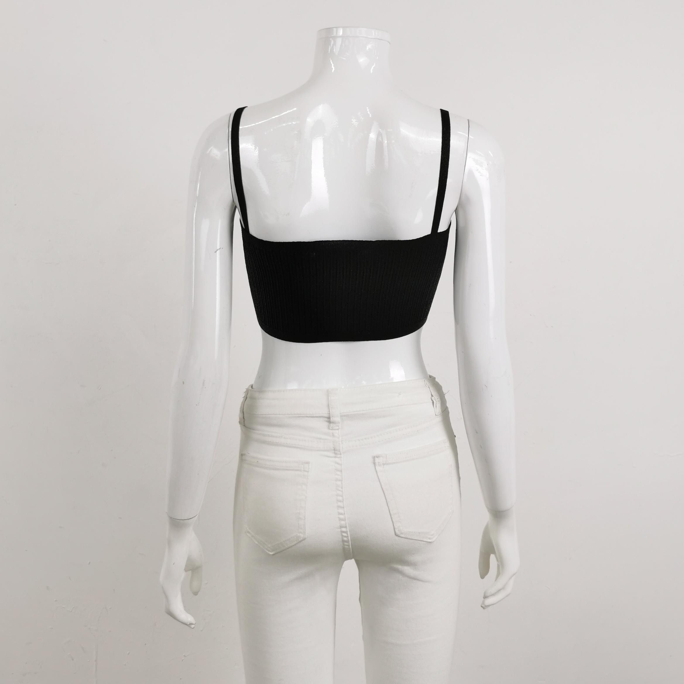 Prada Prada Ribbed Knit Crop Top Size 40 Size S / US 4 / IT 40 - 2 Thumbnail