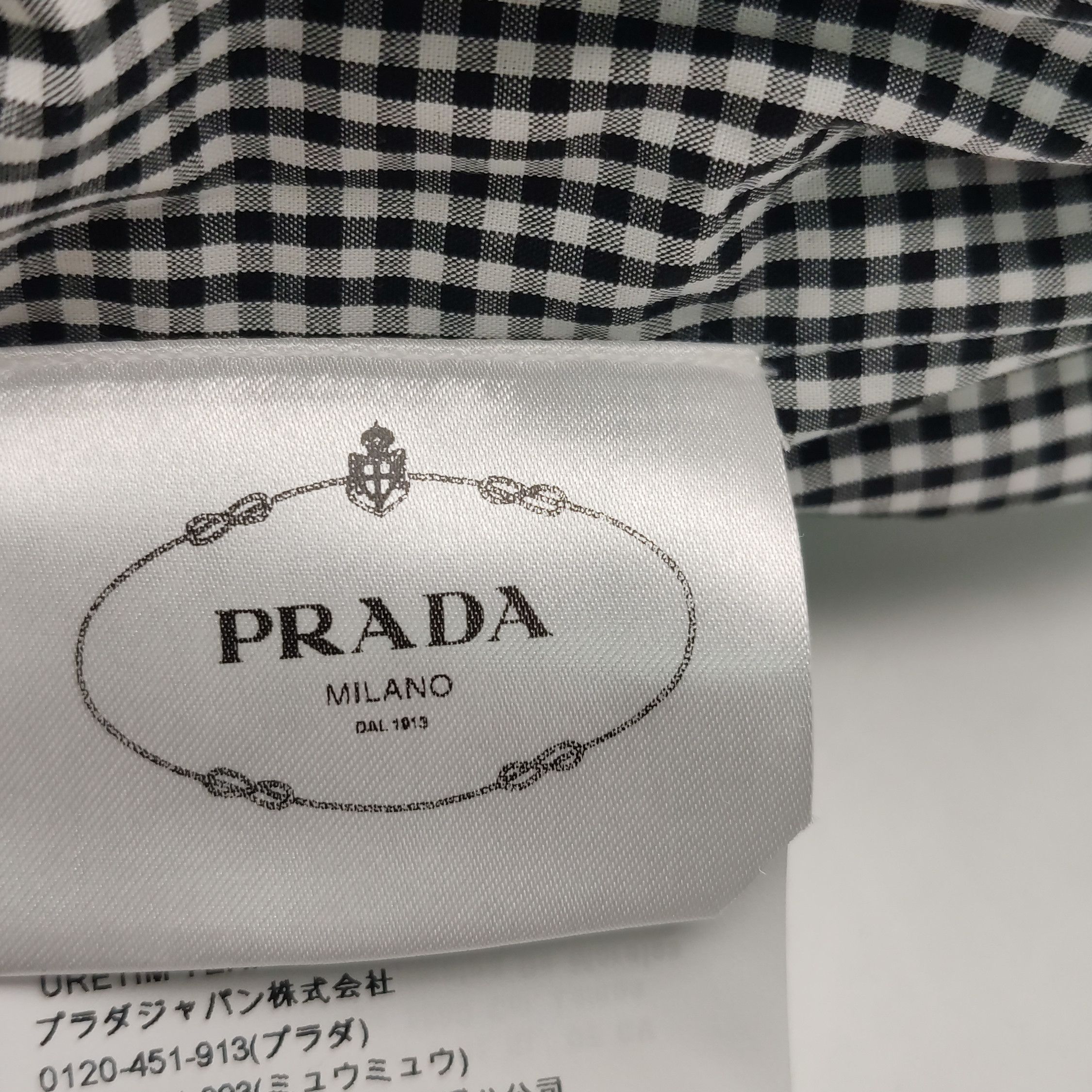 Prada Prada Gingham Bandeau Top Size 40 Size S / US 4 / IT 40 - 9 Thumbnail