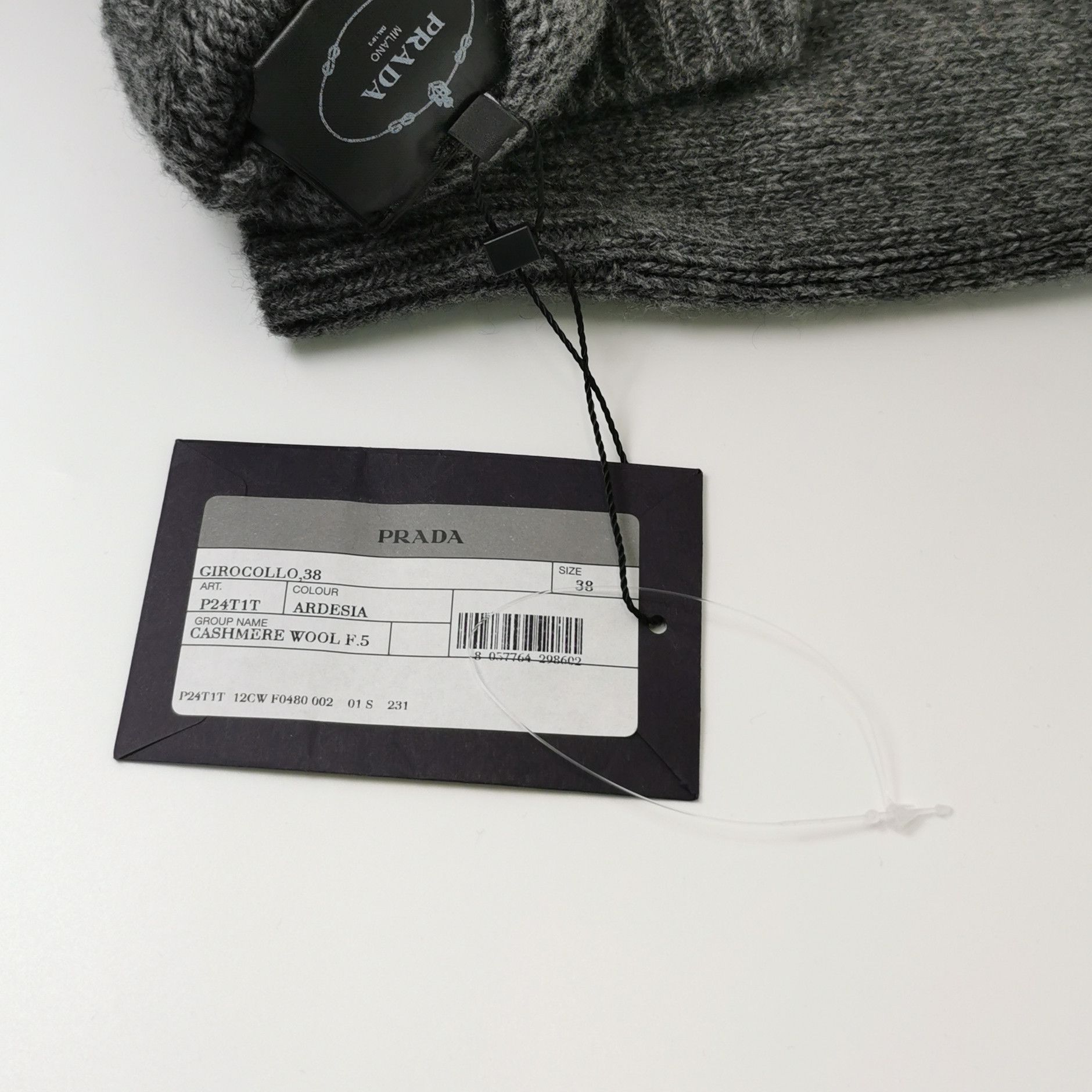 Prada Prada Wool Cashmere Crop Top Size 38 Size XS / US 0-2 / IT 36-38 - 4 Thumbnail