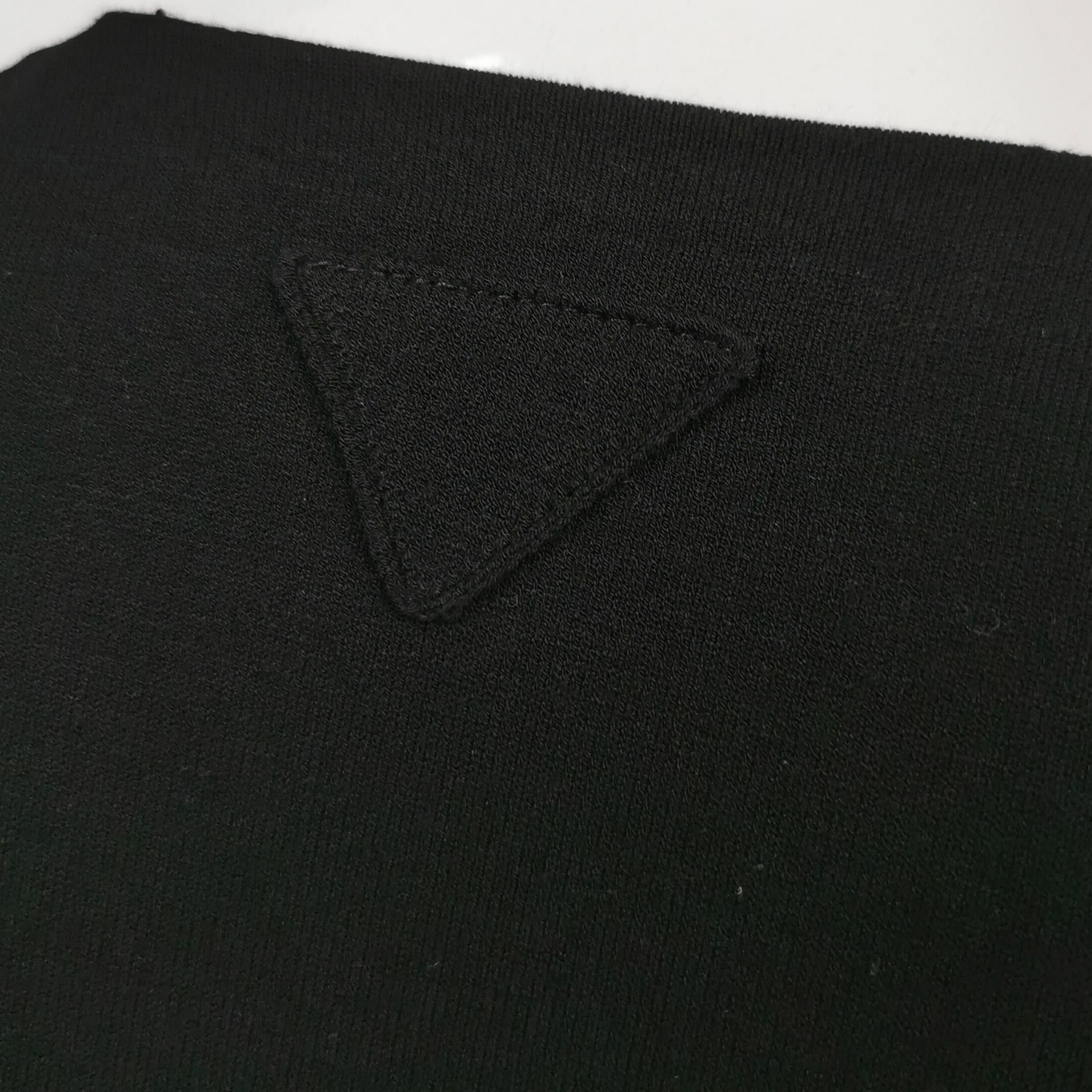 Prada Prada Black Knit Sweater Size 40 Size S / US 4 / IT 40 - 3 Thumbnail