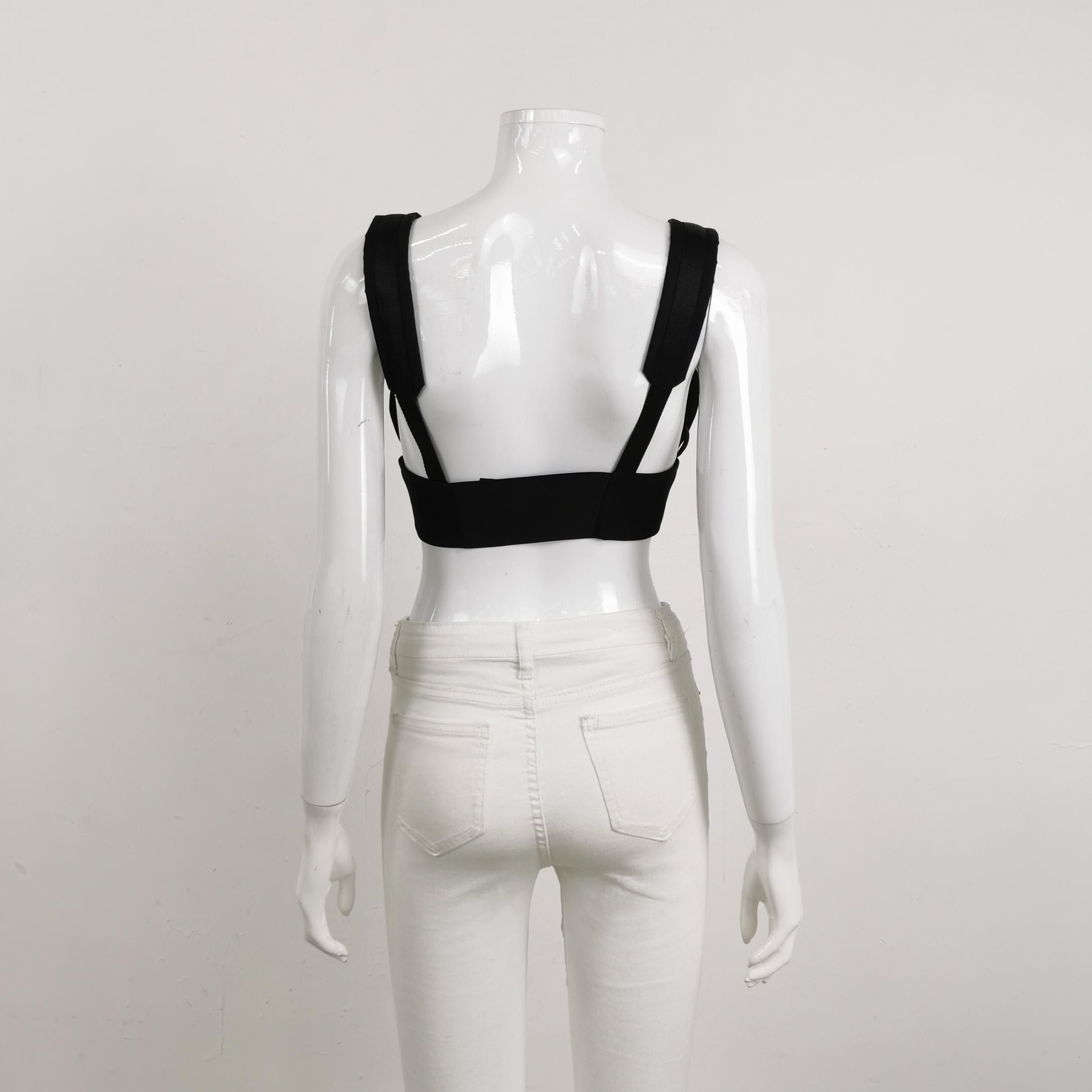 Prada Prada Re-Nylon Zip Crop Top Size 38 Size XS / US 0-2 / IT 36-38 - 2 Thumbnail