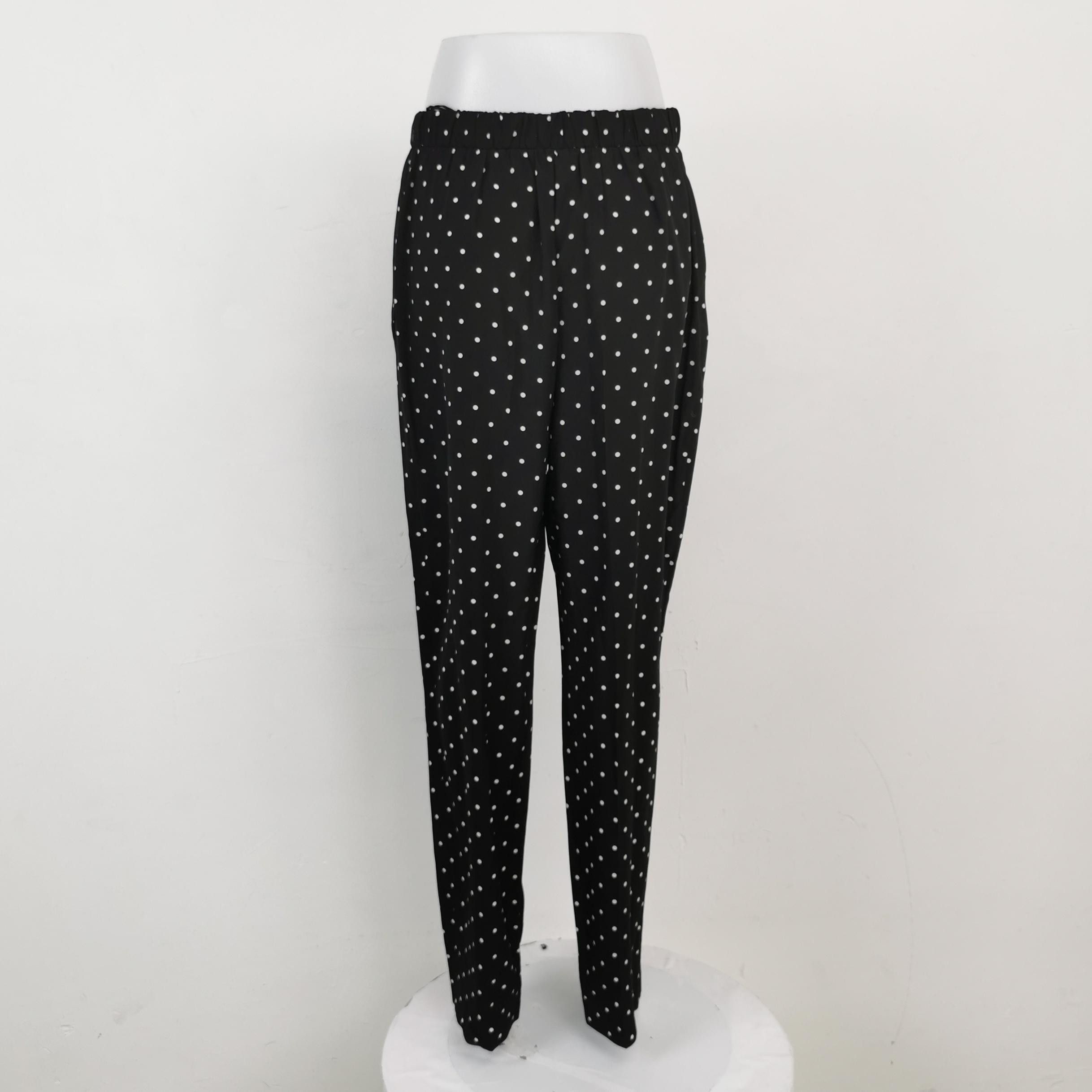 Prada Prada Polka Dot Silk Pants Size IT 40 Size 27" / US 4 / IT 40 - 2 Thumbnail