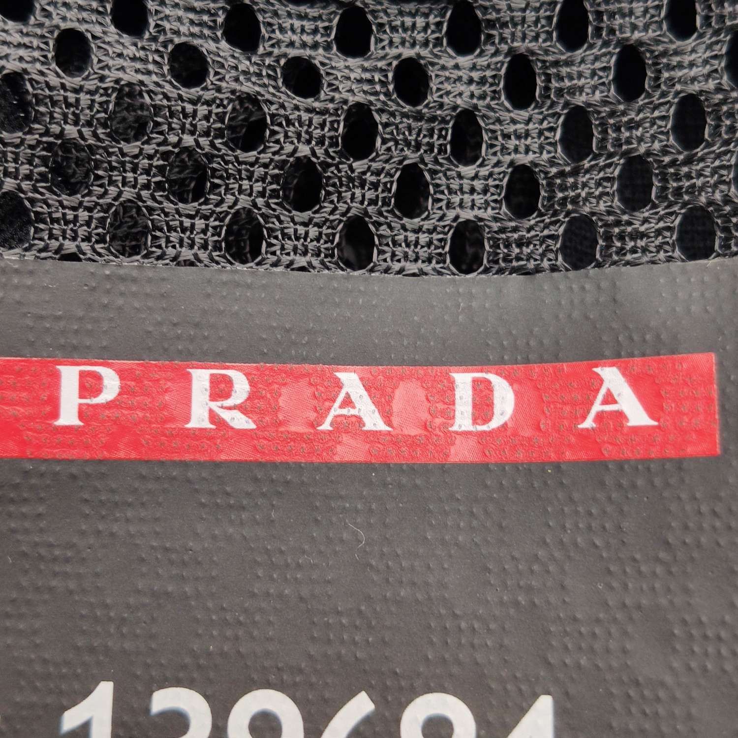 Prada Prada Mesh Logo Polo Shirt Size L Size US L / EU 52-54 / 3 - 6 Thumbnail