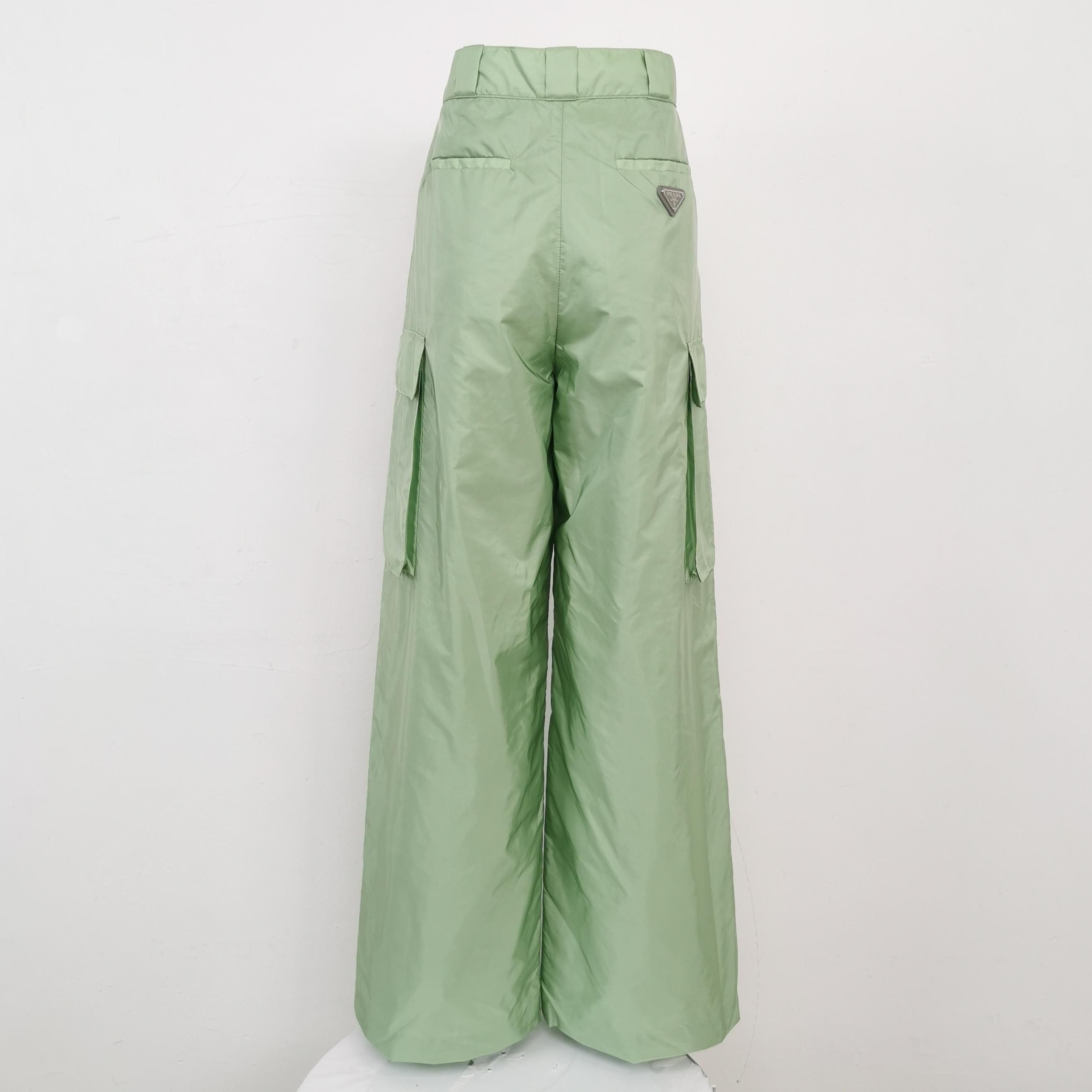 Prada Prada Nylon Cargo Pants Size 38 Size 26" / US 2 / IT 38 - 2 Thumbnail