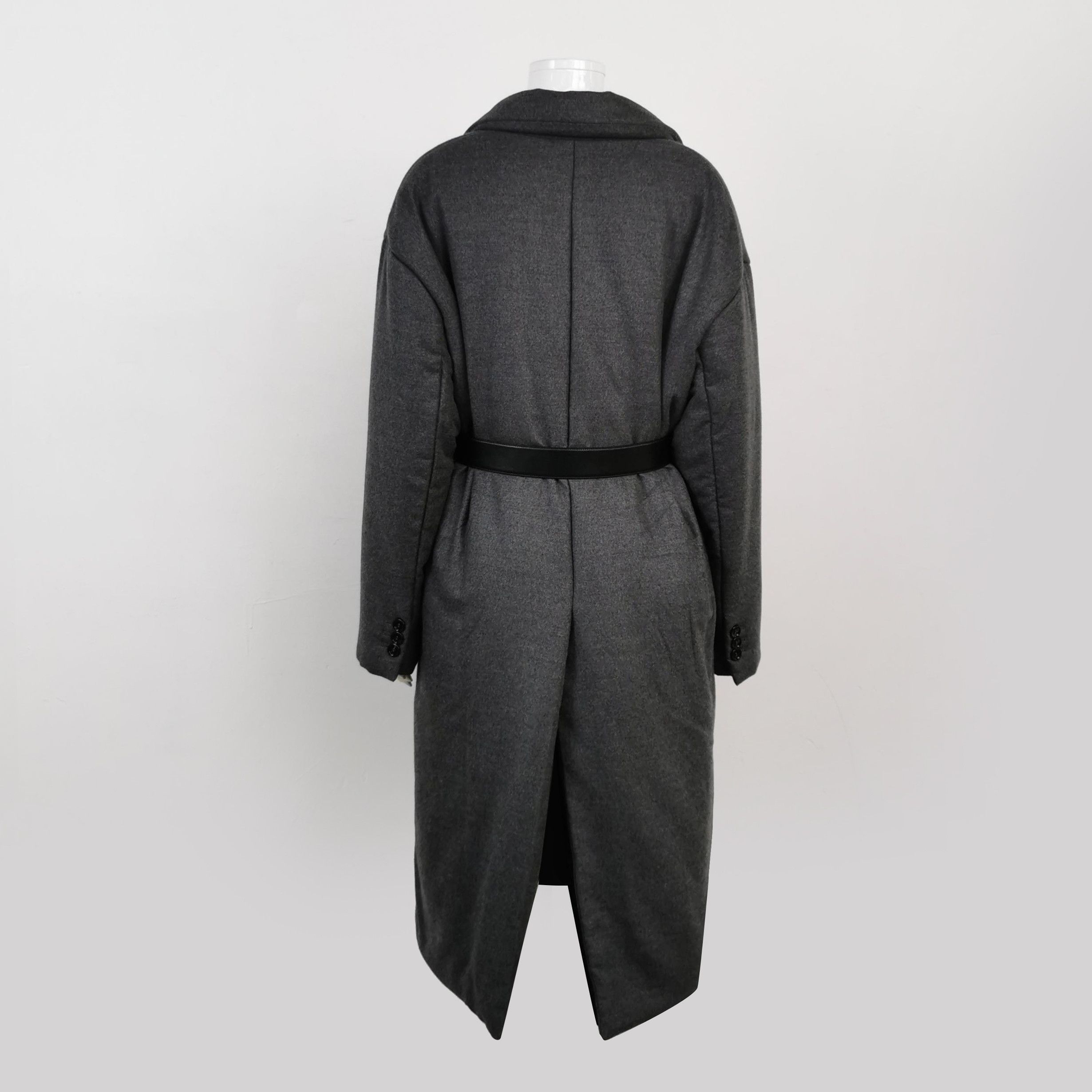 Prada Prada Belted Wool Cashmere Blend Coat Size 42 Size M / US 6-8 / IT 42-44 - 2 Thumbnail