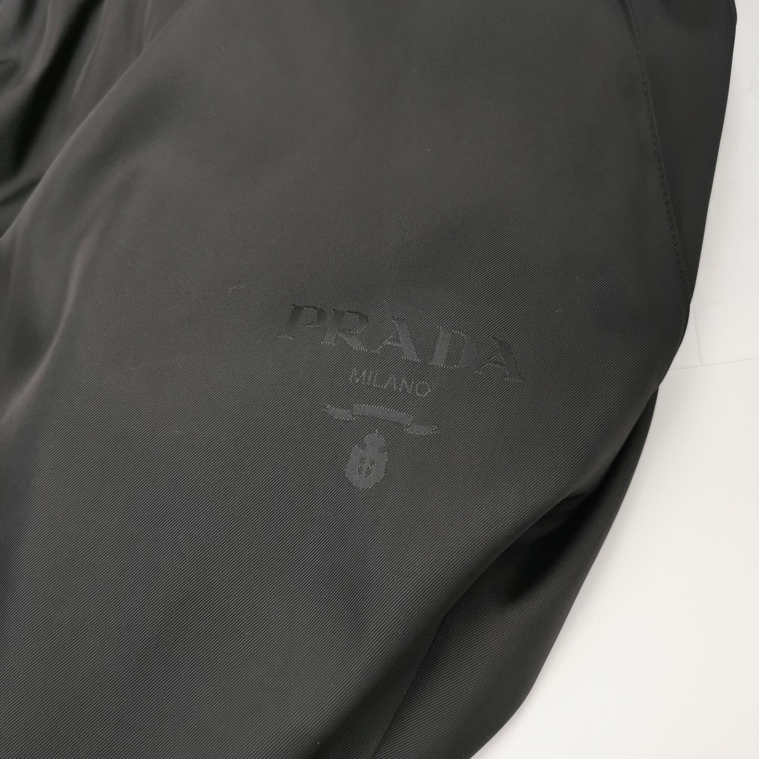 Prada Prada Re-Nylon Logo Wide Leg Pants Size 42 Size 28" / US 6 / IT 42 - 3 Thumbnail