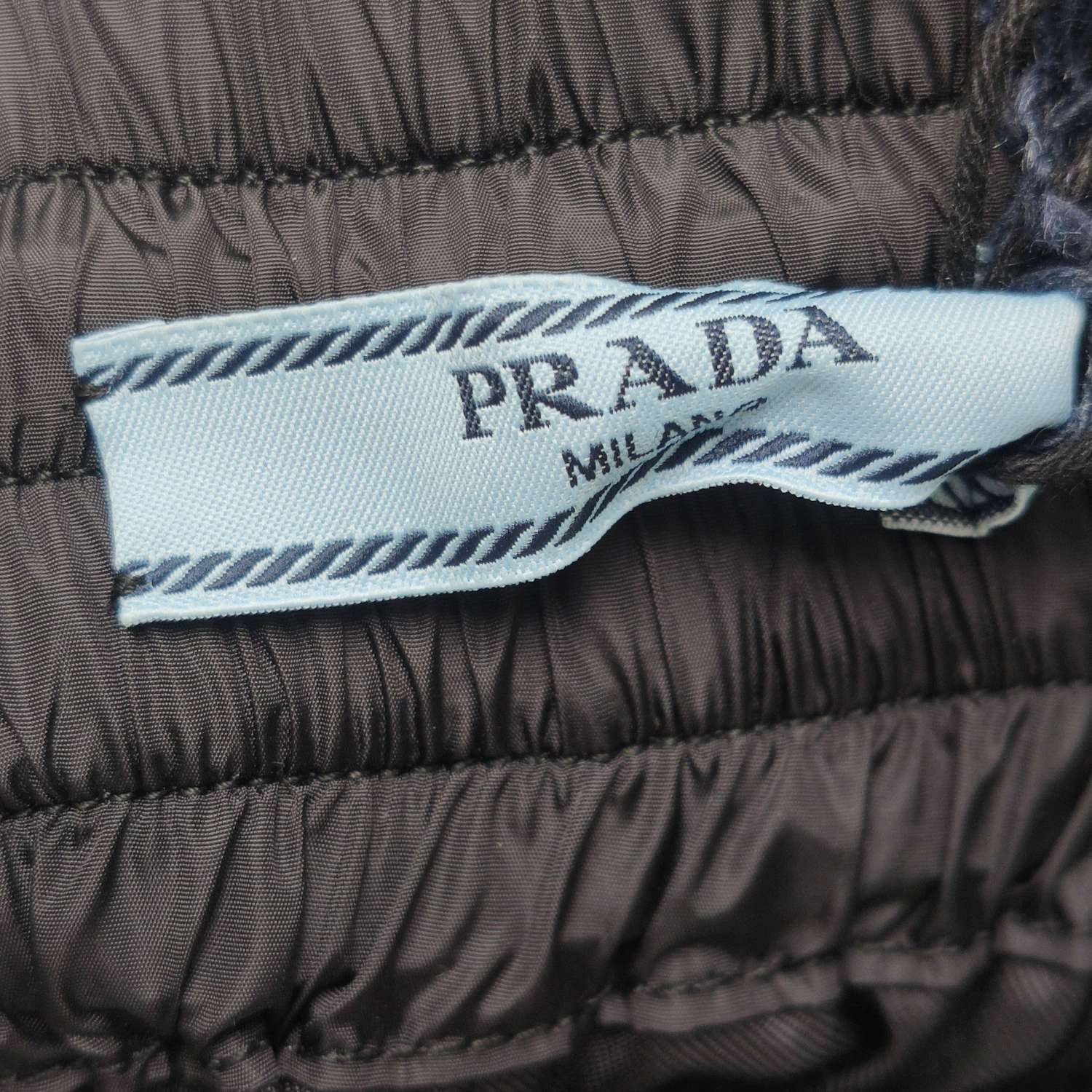 Prada Prada Re-Nylon Logo Wide Leg Pants Size 42 Size 28" / US 6 / IT 42 - 5 Thumbnail