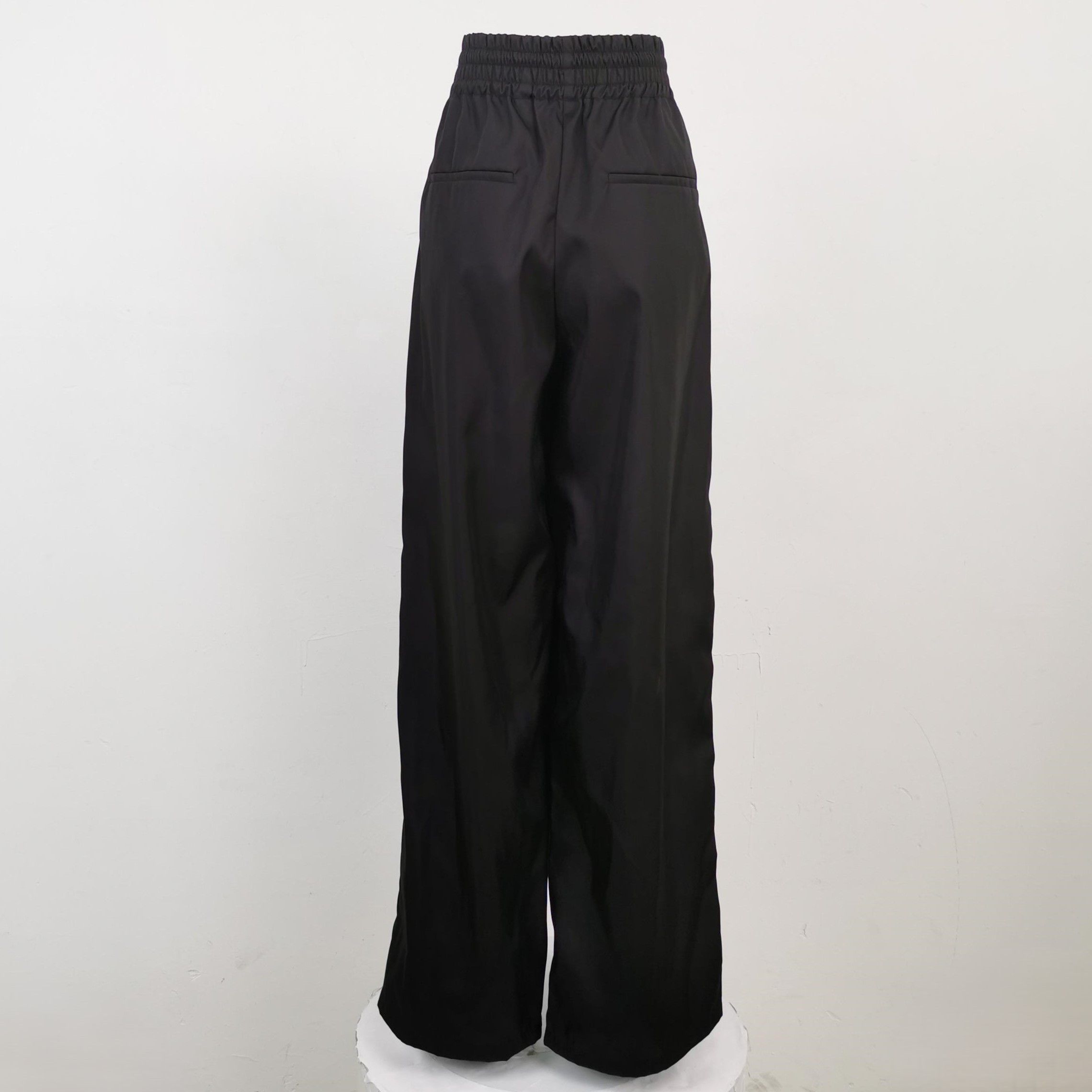 Prada Prada Re-Nylon Logo Wide Leg Pants Size 42 Size 28" / US 6 / IT 42 - 2 Thumbnail