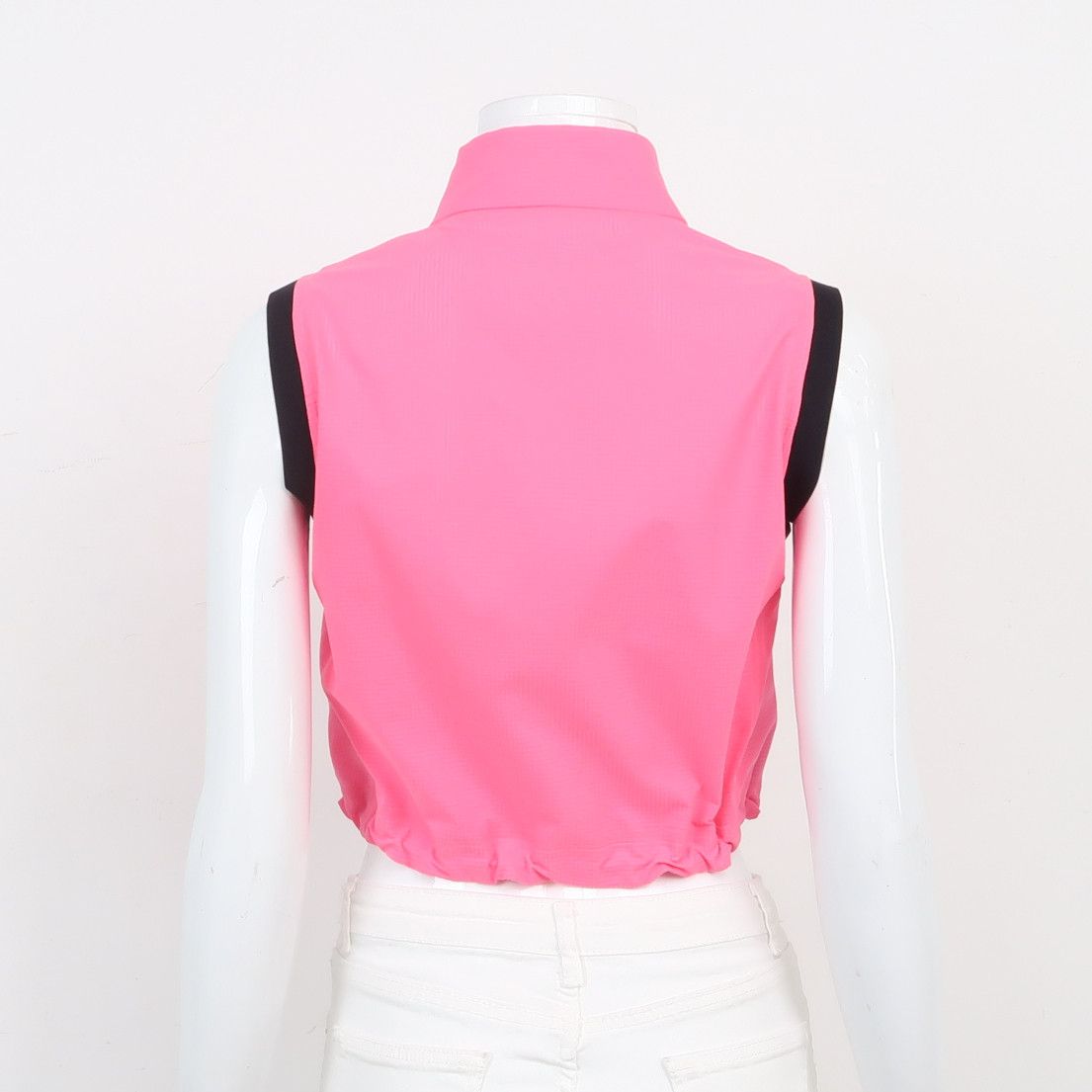 Prada Prada Pink Linea Rossa Zip Vest Size S Size US S / EU 44-46 / 1 - 2 Thumbnail