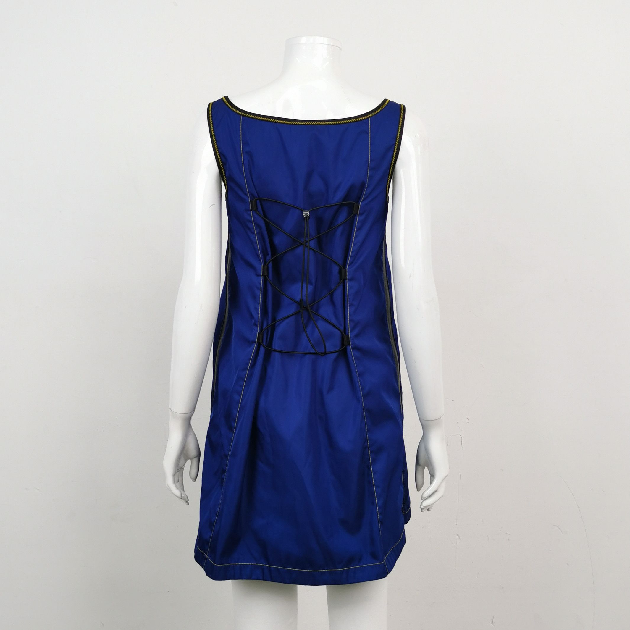 Prada Prada Triangle Logo Re-Nylon Mini Dress Size 36 Size XS / US 0-2 / IT 36-38 - 2 Thumbnail