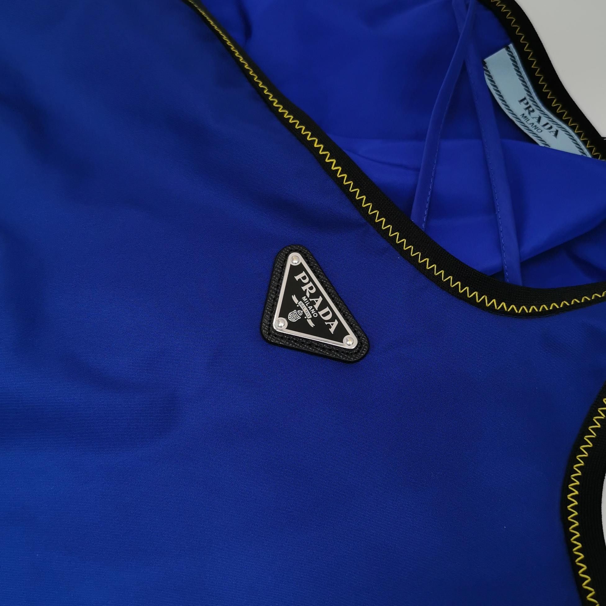 Prada Prada Triangle Logo Re-Nylon Mini Dress Size 36 Size XS / US 0-2 / IT 36-38 - 3 Thumbnail