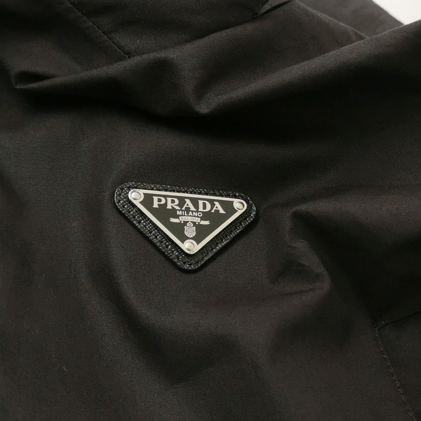 Prada Prada Triangle Logo Blouson Jacket Size 42 Size M / US 6-8 / IT 42-44 - 3 Thumbnail