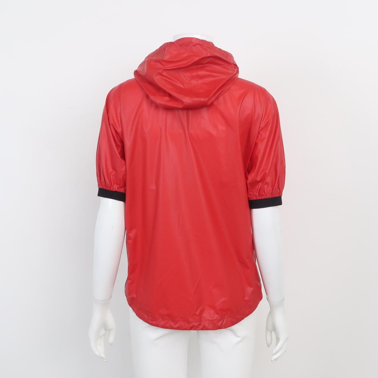 Prada Prada Red Logo Pullover Windbreaker Size XS Size US XS / EU 42 / 0 - 2 Thumbnail