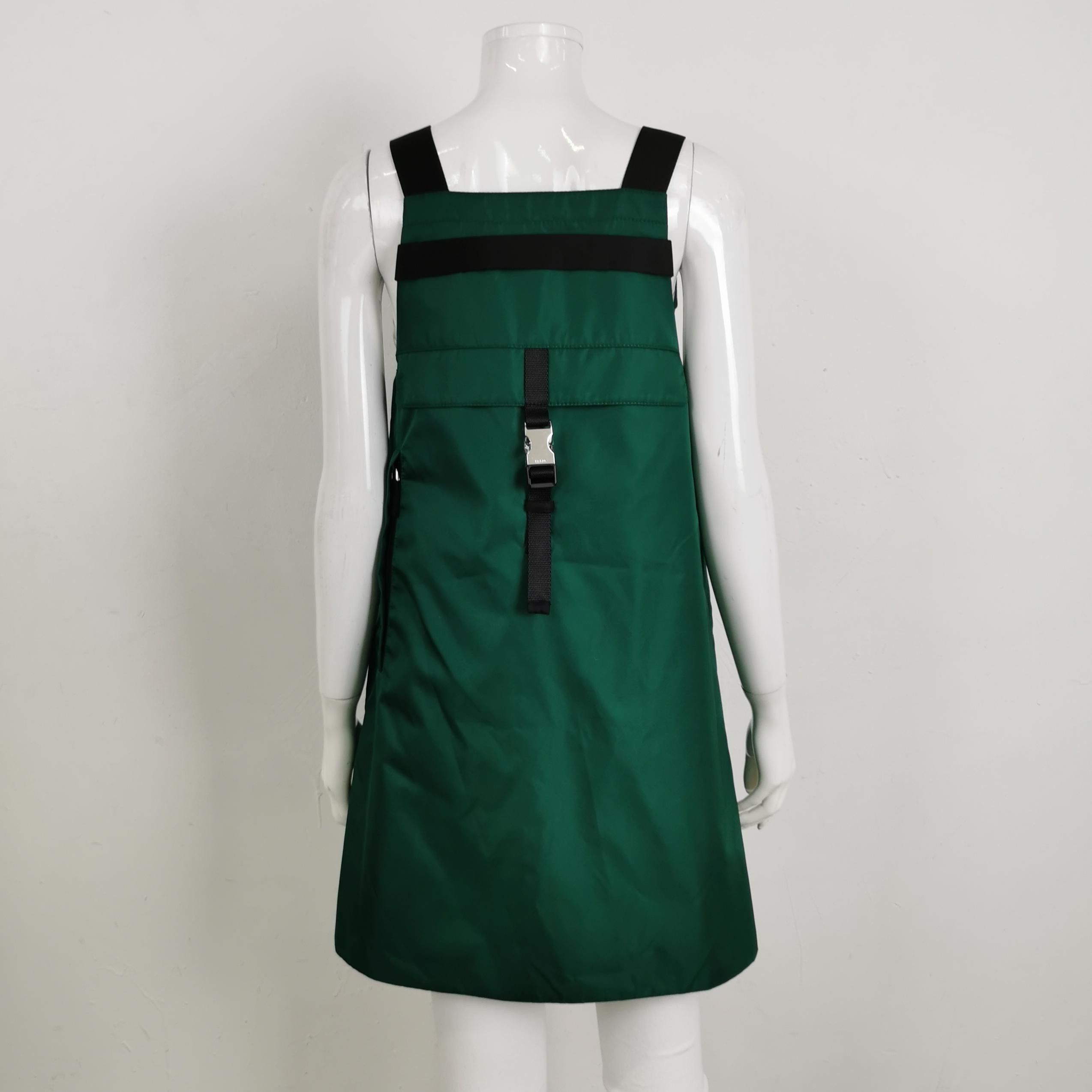 Prada Prada Triangle Logo Mini Dress Size 36 Size XS / US 0-2 / IT 36-38 - 2 Thumbnail