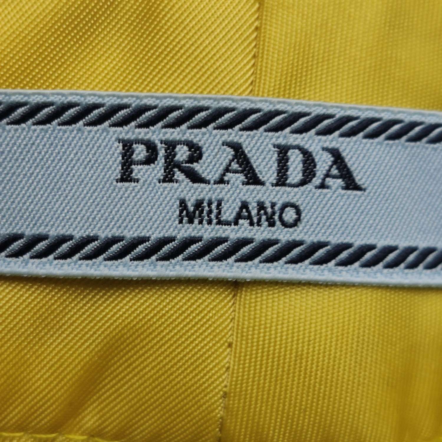 Prada Prada Yellow Belted Pouch Nylon Shorts Size 38 Size 26" / US 2 / IT 38 - 6 Thumbnail