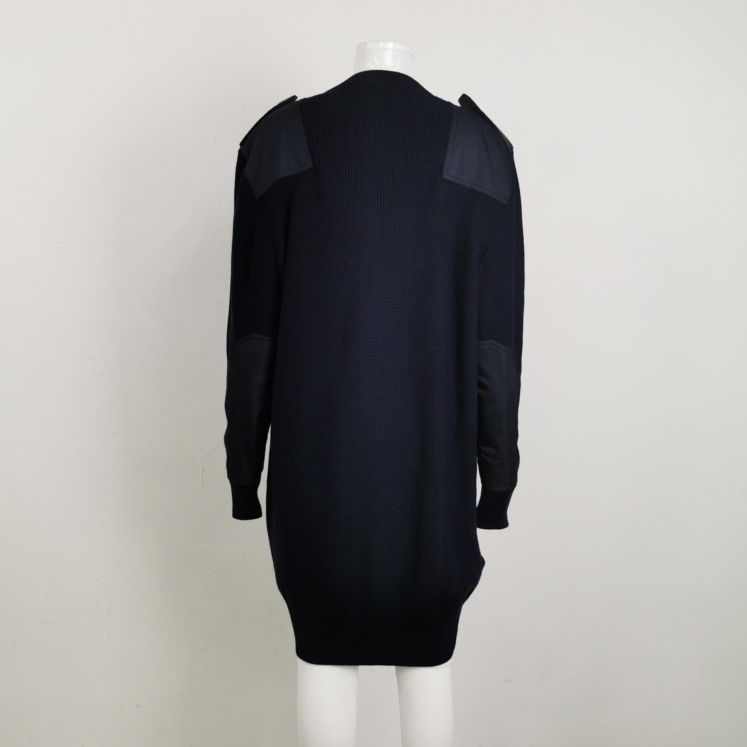Prada Prada Re-Nylon Logo Wool Knit Dress Size 42 Size M / US 6-8 / IT 42-44 - 2 Thumbnail