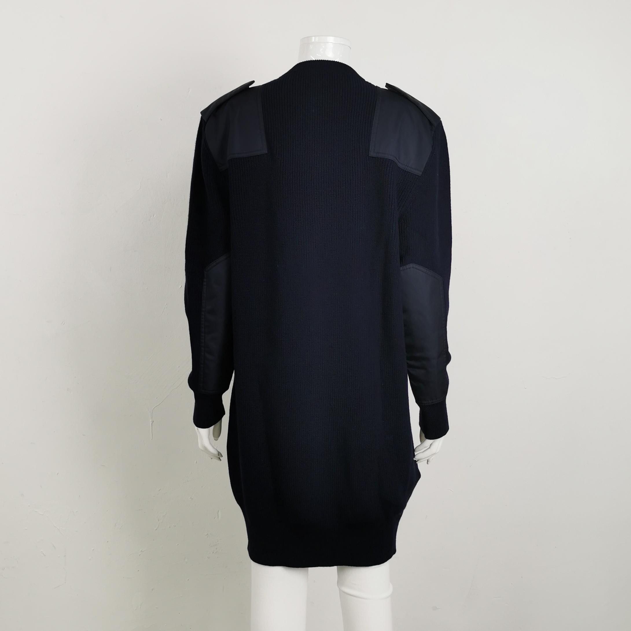 Prada Prada Logo Patch Knit Sweater Dress Size 40 Size S / US 4 / IT 40 - 2 Thumbnail
