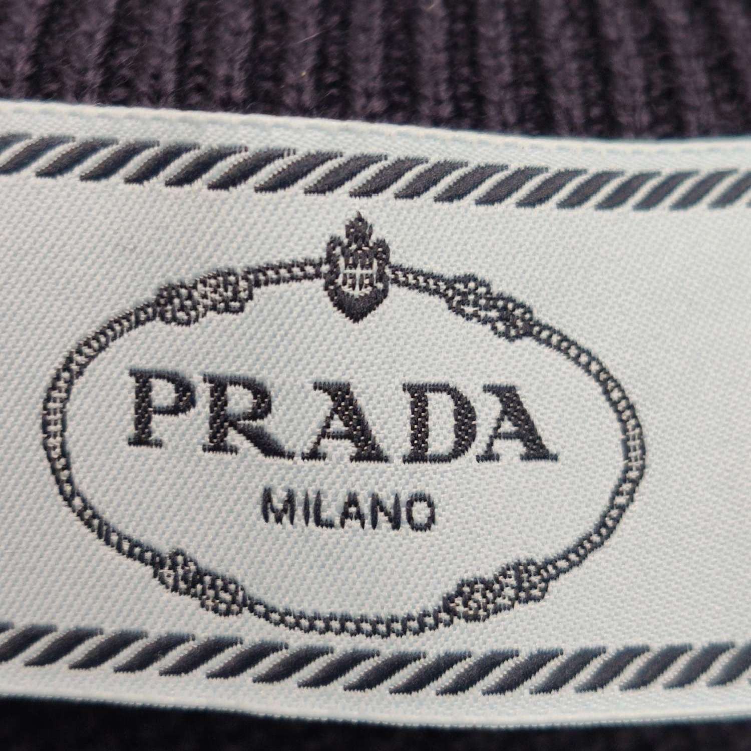 Prada Prada Re-Nylon Knit Logo Plaque Dress Size 40 Size S / US 4 / IT 40 - 5 Thumbnail