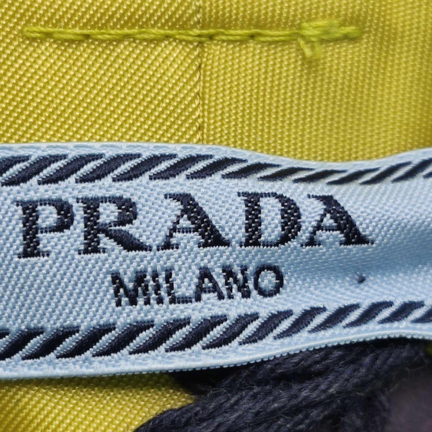 Prada Prada Yellow Nylon Pouch Belt Shorts Size 38 Size 26" / US 2 / IT 38 - 5 Thumbnail