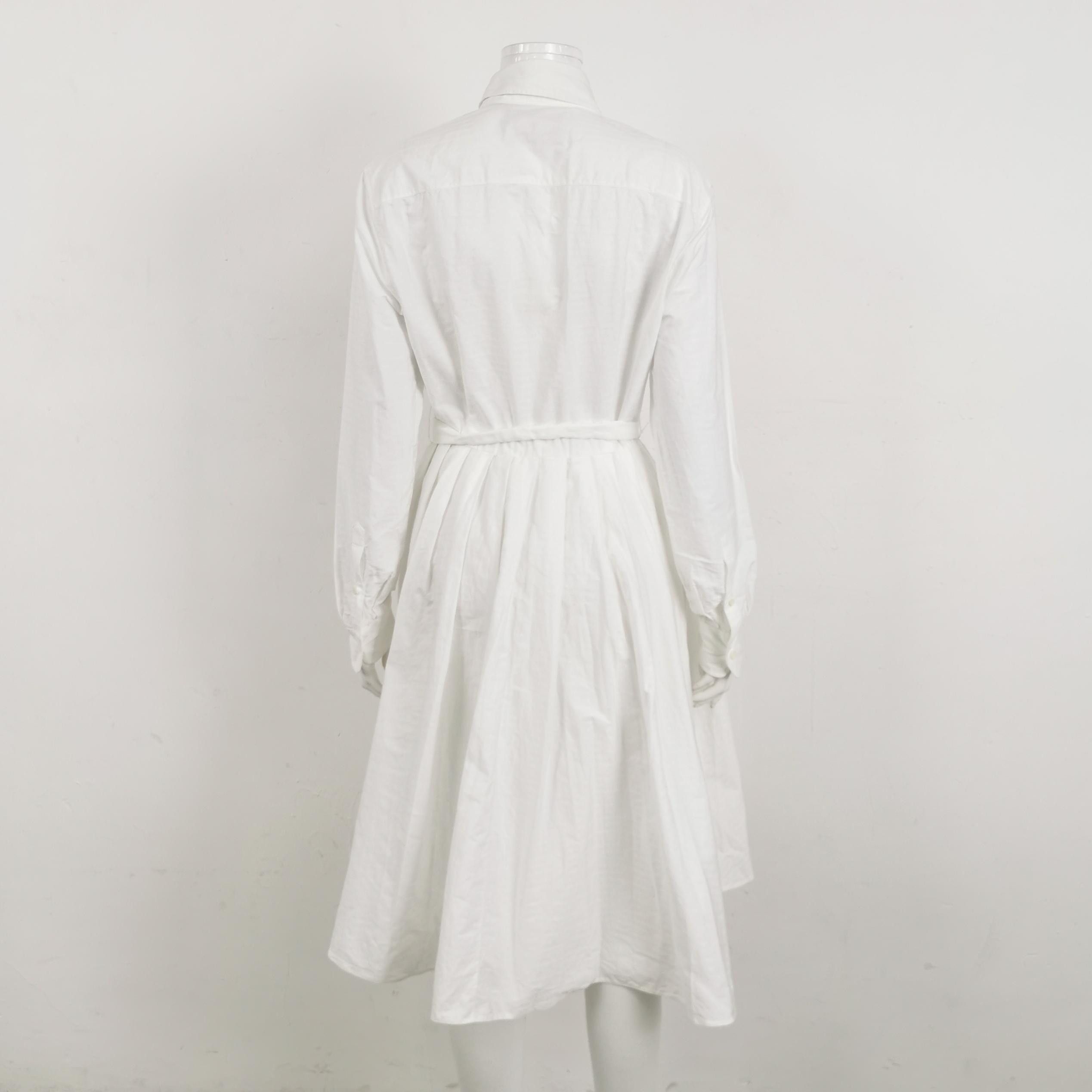 Prada Prada Monogrammed Cotton Shirt Dress Size 40 Size S / US 4 / IT 40 - 2 Thumbnail
