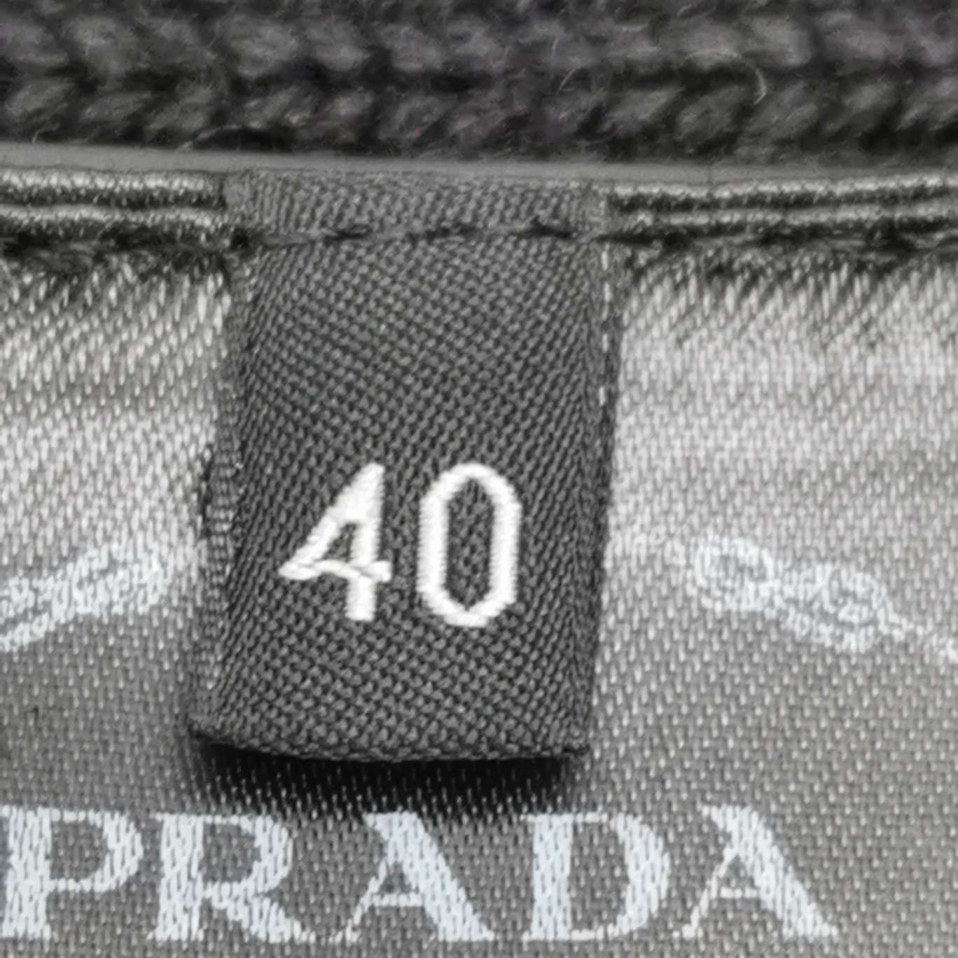 Prada Prada Ribbed Wool Knit Midi Skirt Size 40 Size 27" / US 4 / IT 40 - 6 Thumbnail