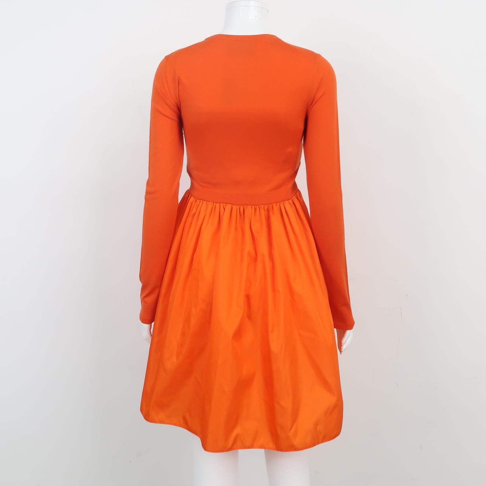 Prada Prada Logo Wool Blend Mini Dress Size 40 Size S / US 4 / IT 40 - 2 Thumbnail