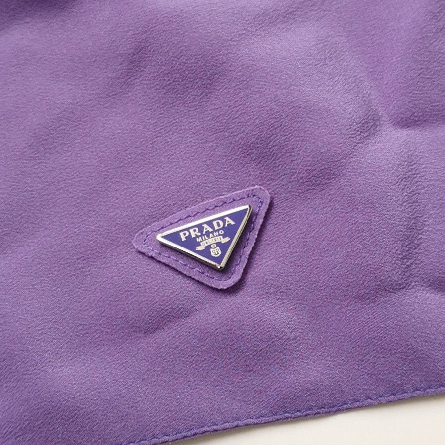 Prada Prada Silk Triangle Logo Halter Top Size 38 Size XS / US 0-2 / IT 36-38 - 3 Thumbnail