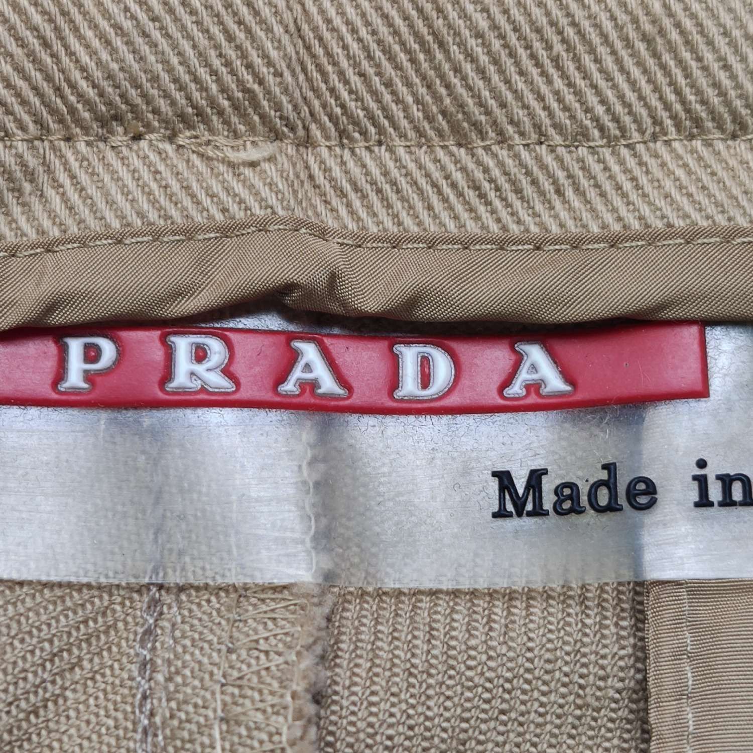 Prada Prada Cotton Leather Knee Patch Trousers Size 38 Size 26" / US 2 / IT 38 - 5 Thumbnail