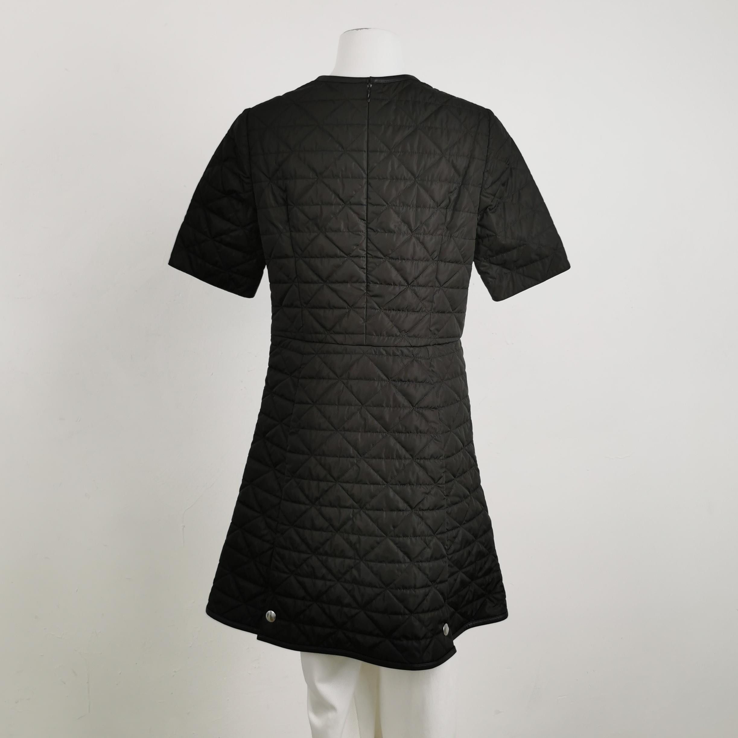 Prada Prada Quilted Re-Nylon Mini Dress Size 36 Size XS / US 0-2 / IT 36-38 - 2 Thumbnail