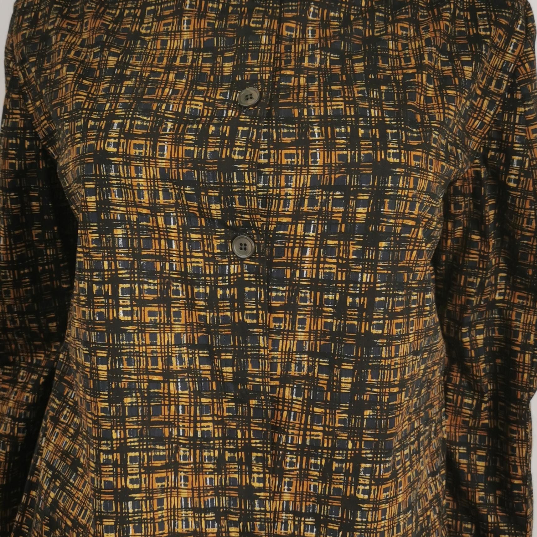 Prada Prada Geometric Print Blouse Size 42 Size M / US 6-8 / IT 42-44 - 3 Thumbnail