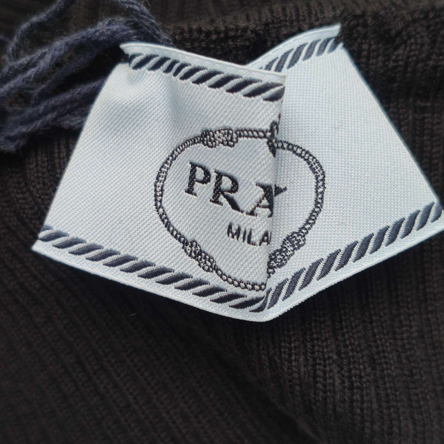 Prada Prada Ribbed Virgin Wool Turtleneck Sweater Size 42 Size M / US 6-8 / IT 42-44 - 4 Thumbnail