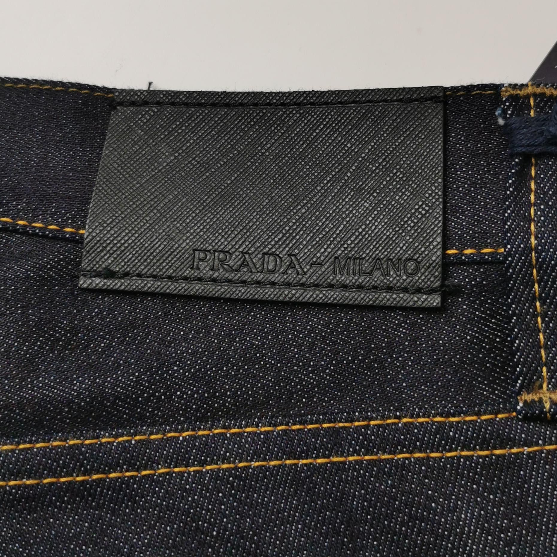 Prada Prada Logo Denim Jeans Size 31 Size US 31 - 3 Thumbnail