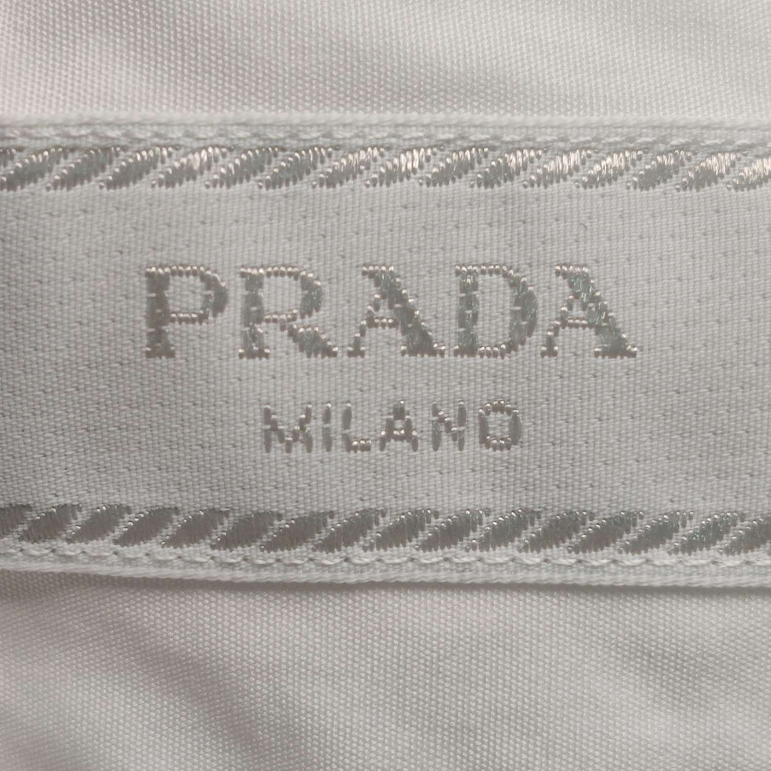 Prada Prada Cotton Button Up Shirt Size L Size US L / EU 52-54 / 3 - 4 Thumbnail
