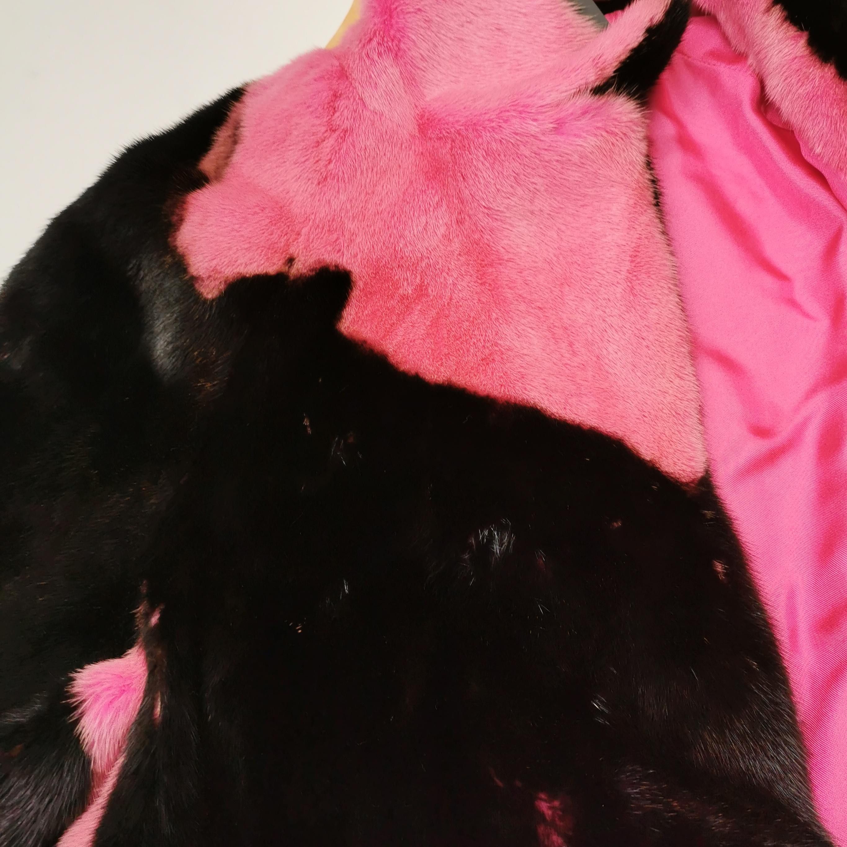 Prada Prada Colorblock Mink Fur Jacket Size 38 Size XS / US 0-2 / IT 36-38 - 3 Thumbnail
