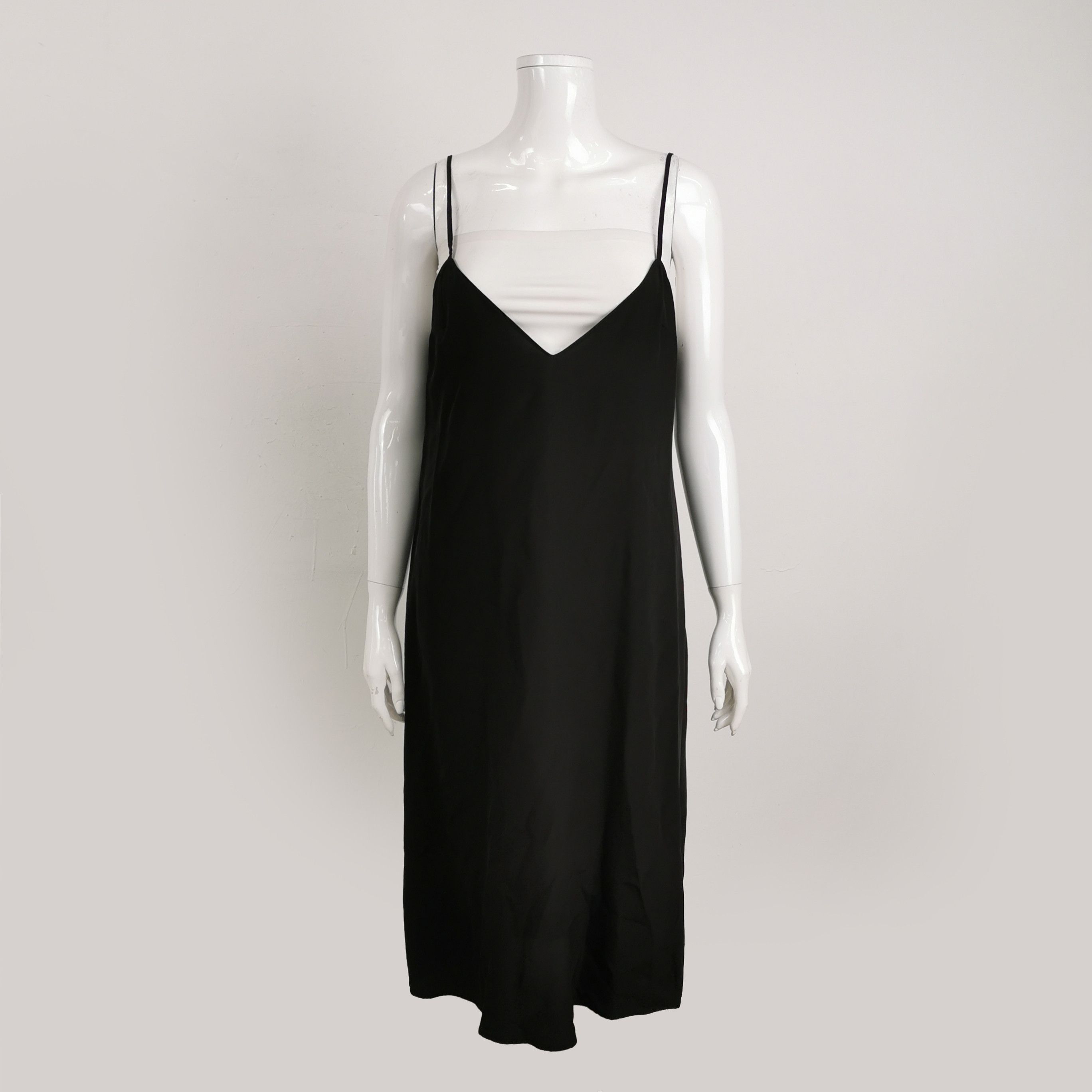 Prada Prada Patterned V-Neck Midi Dress Size 38S Size XS / US 0-2 / IT 36-38 - 3 Thumbnail