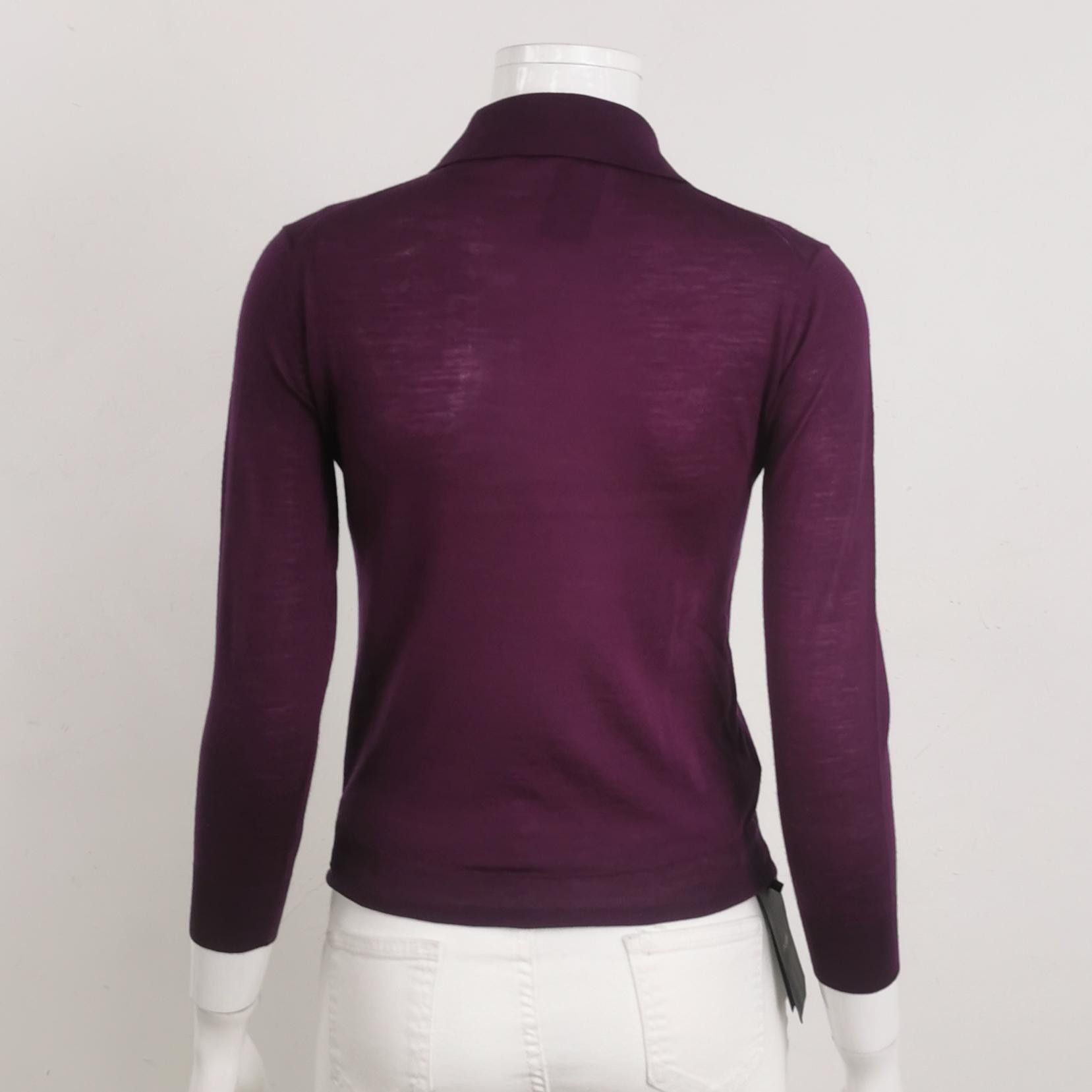 Prada Prada Logo Knit Polo Size 36 Size XS / US 0-2 / IT 36-38 - 2 Thumbnail