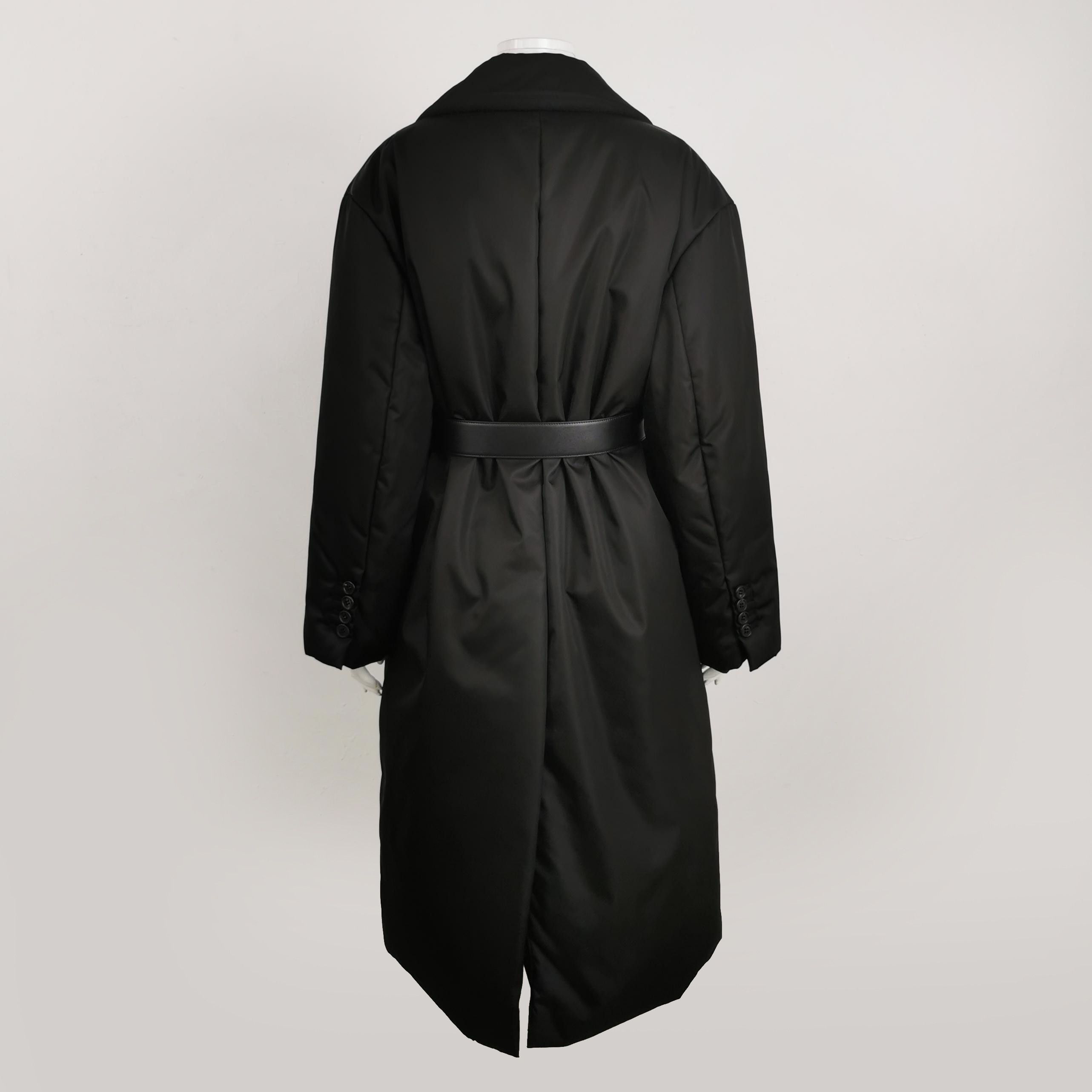 Prada Prada Logo Plaque Belted Puffer Coat Size 40 Size S / US 4 / IT 40 - 2 Thumbnail