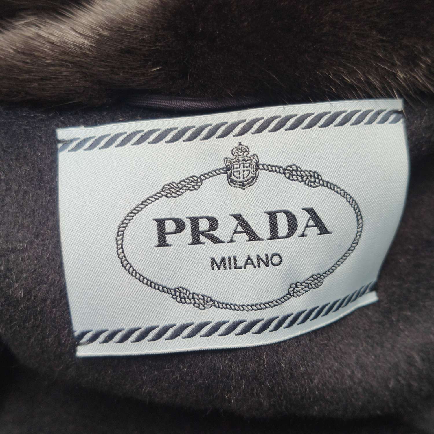 Prada Prada Wool Angora Mink Fur Collar Coat Size 36 Size XS / US 0-2 / IT 36-38 - 4 Thumbnail