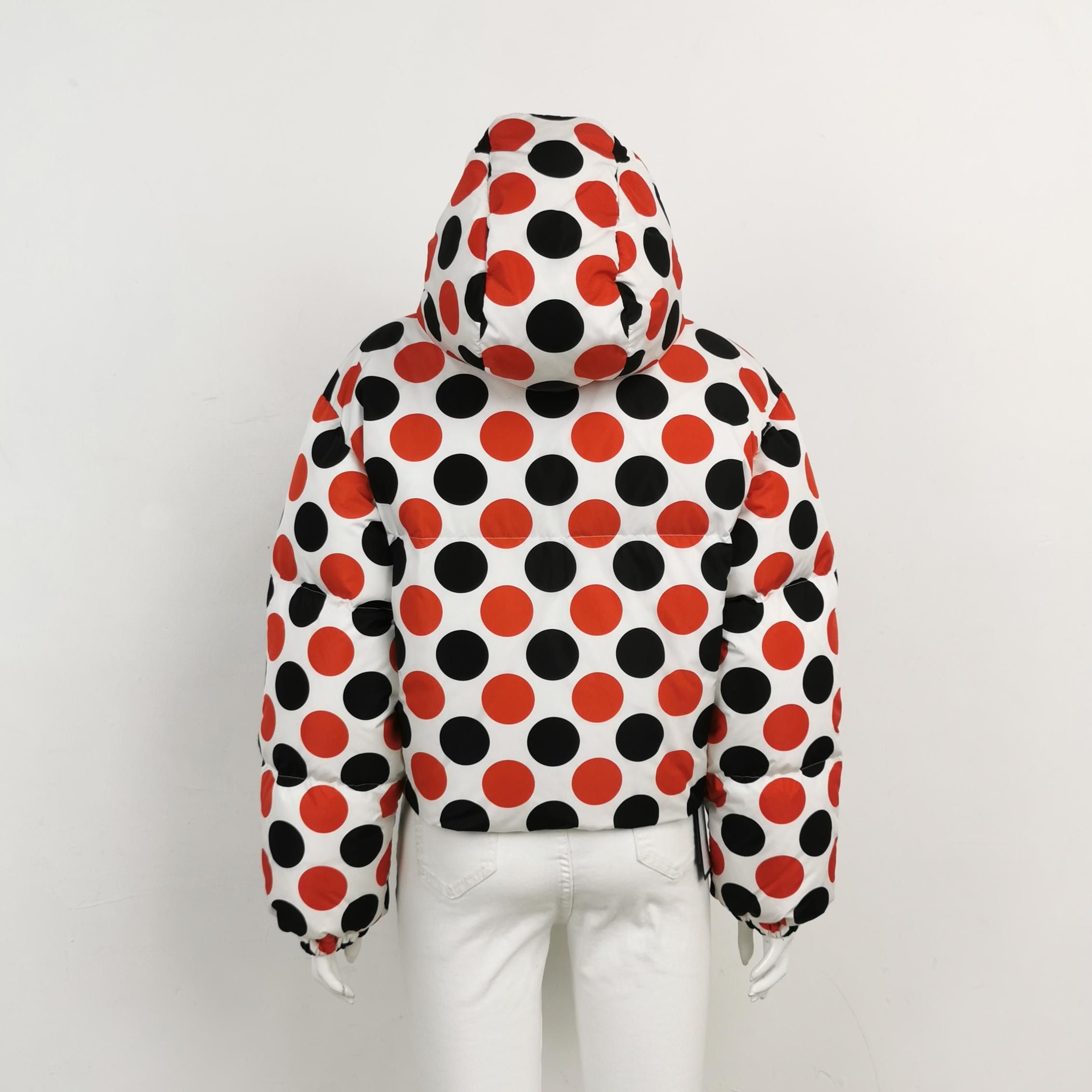 Prada Prada Polka Dot Down Jacket Size XS Size XS / US 0-2 / IT 36-38 - 2 Thumbnail