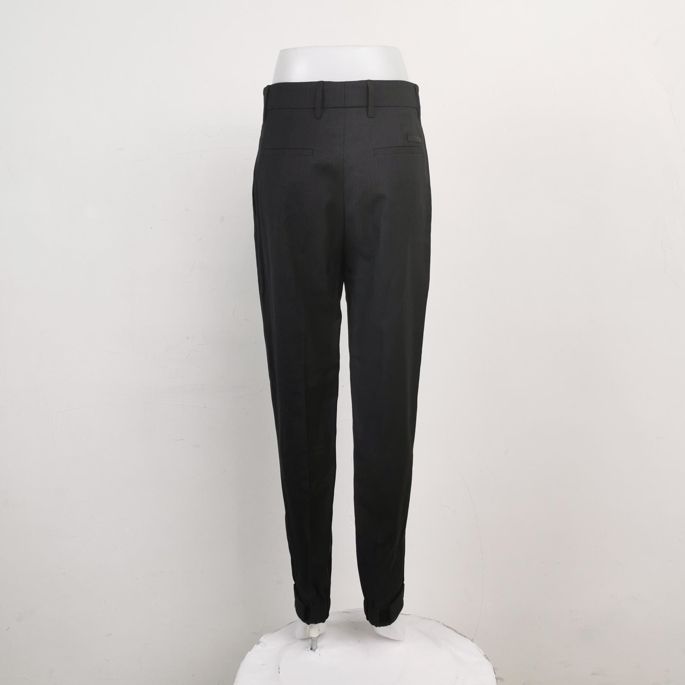 Prada Prada Virgin Wool Silk Blend Trousers Size 36 Size 25" / US 0 / IT 36 - 2 Thumbnail