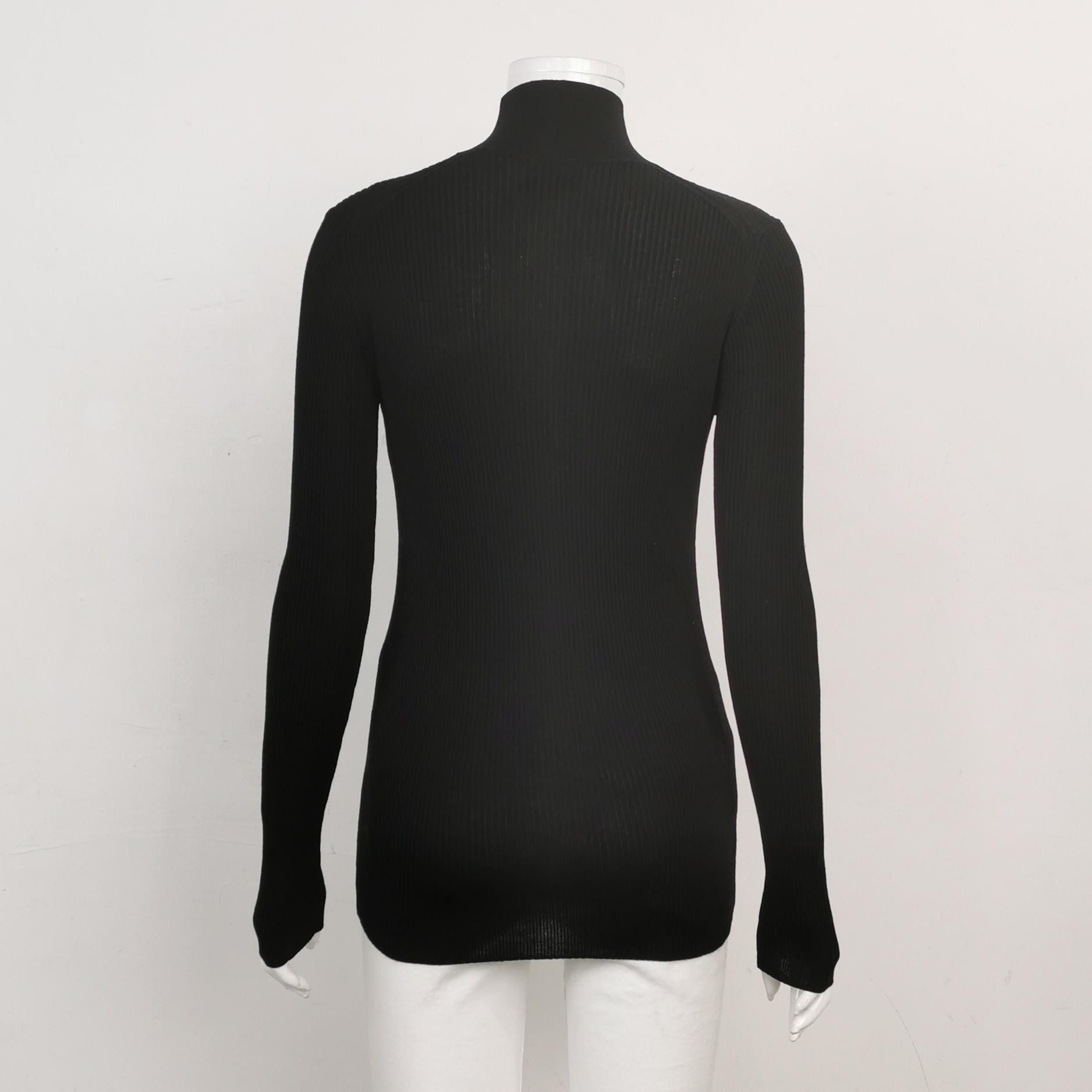 Prada Prada Ribbed Wool Turtleneck Sweater Size IT 42 Size M / US 6-8 / IT 42-44 - 2 Thumbnail
